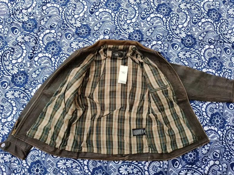 RRL Ralph Lauren RRL Ralph Lauren Newsboy leather jacket Size US M / EU 48-50 / 2 - 9 Thumbnail