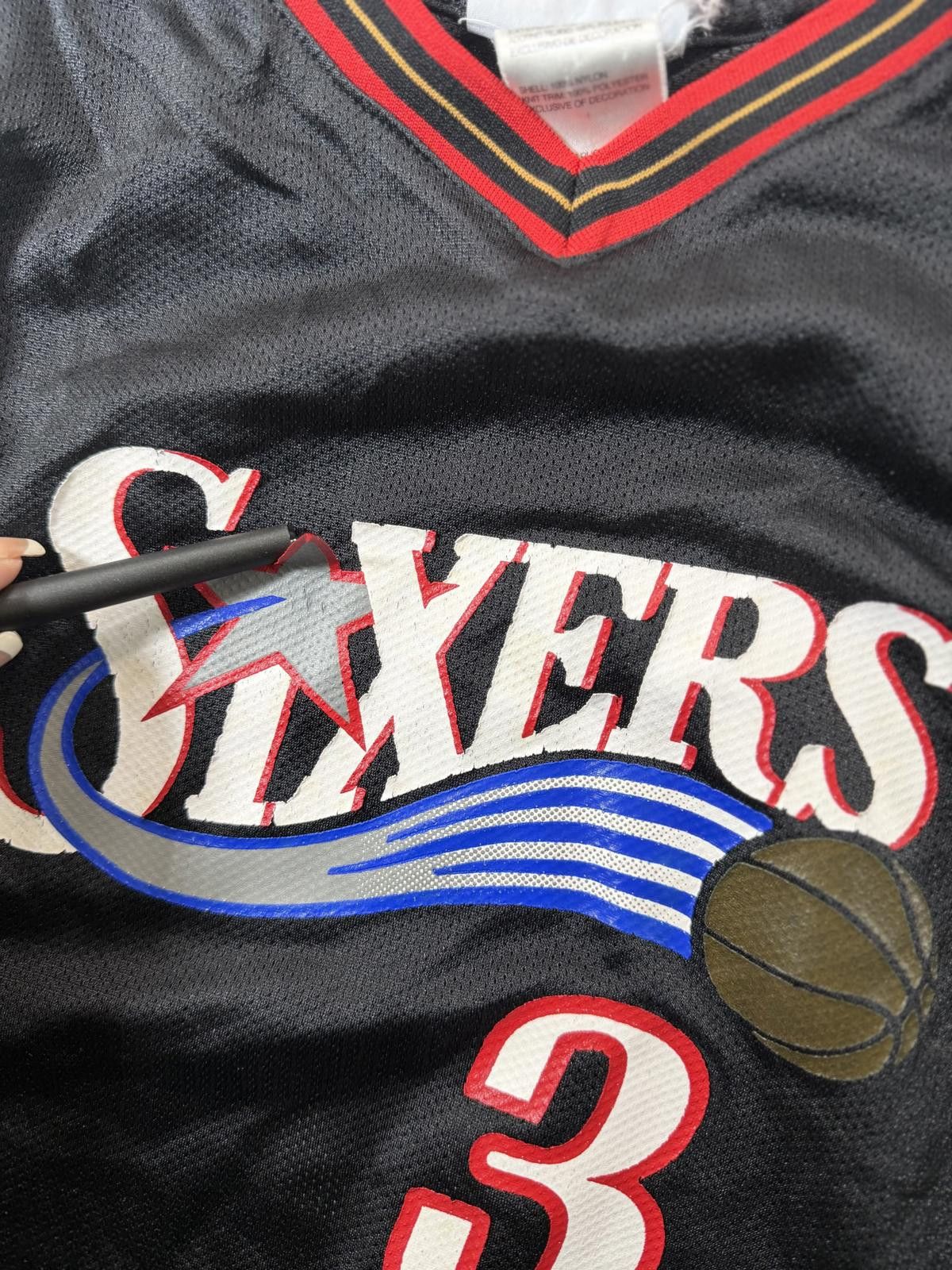 Reebok Reebok NBA Philadelphia 76ers Allen Iverson #3 Jersey Size ONE SIZE - 7 Thumbnail