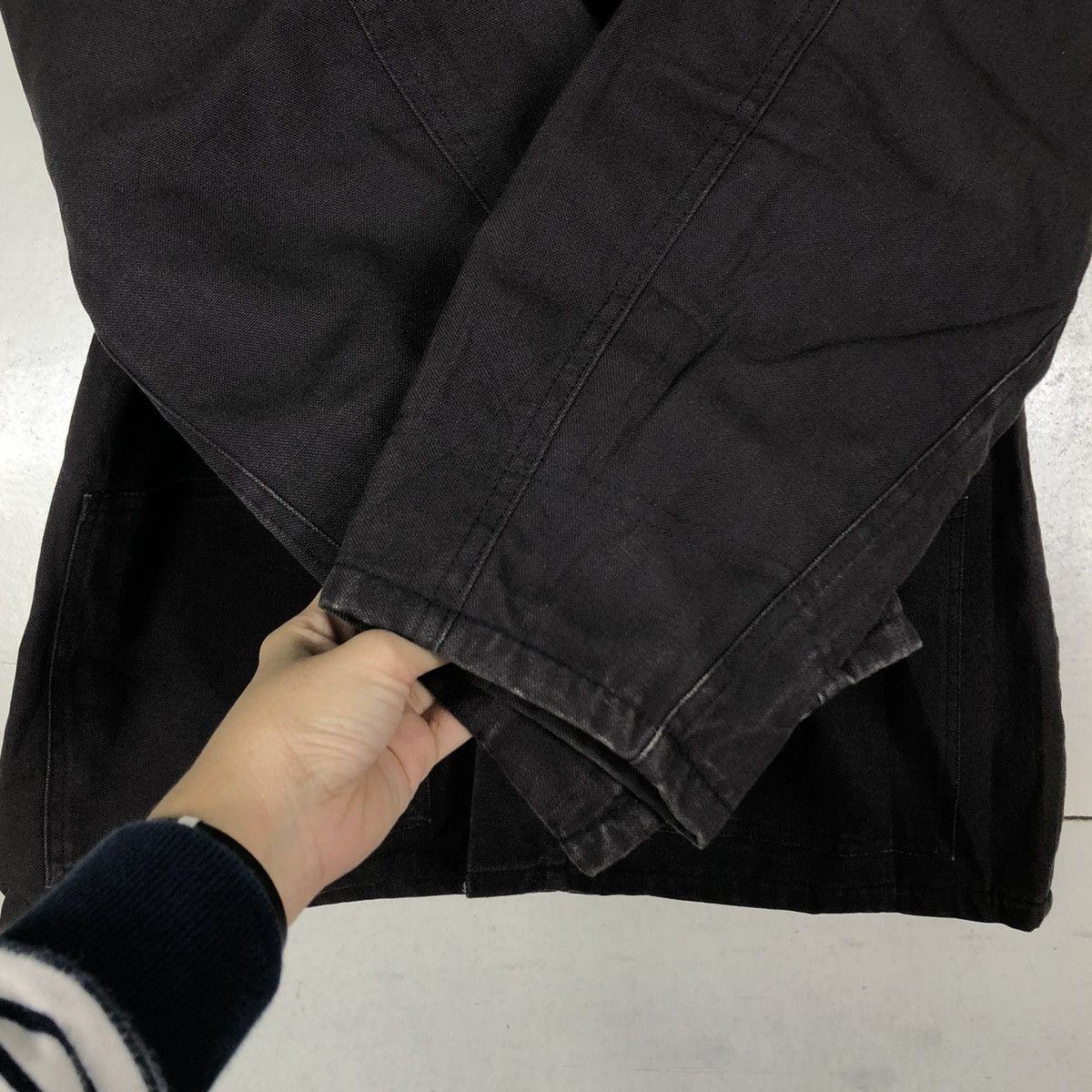 Vintage 🔥VINTAGE HICKORY CHORE JACKET CARTER’S USA BLANKET LINING Size US M / EU 48-50 / 2 - 15 Thumbnail