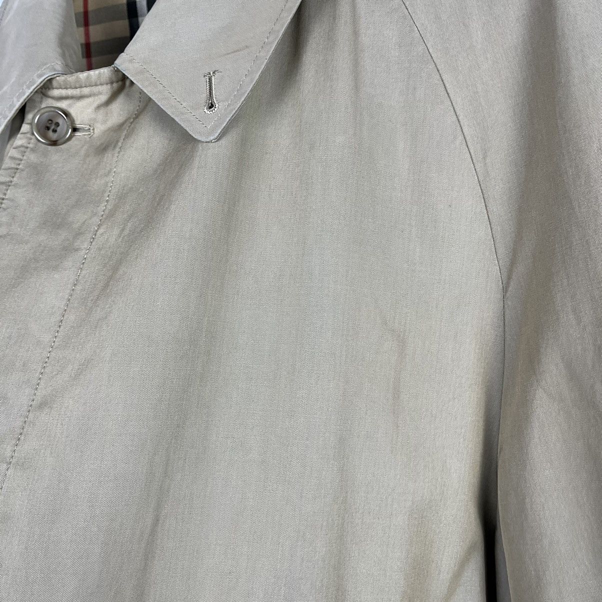 Burberry Vintage Burberrys prorsum Nova Check rare Trench Coat 90’s Size US M / EU 48-50 / 2 - 16 Thumbnail