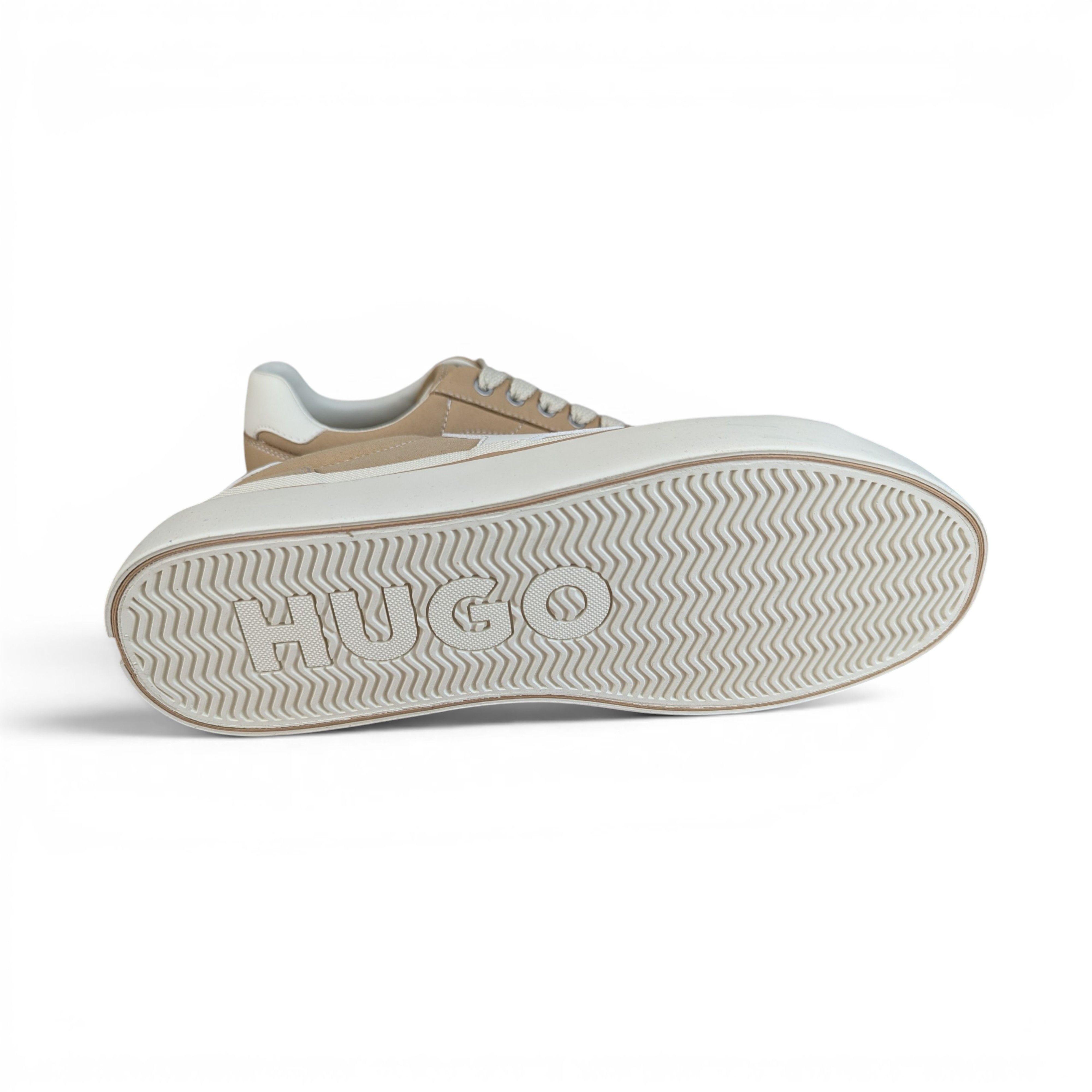 Hugo Boss HUGO BOSS BEIGE SNEAKERS Size US 7 / EU 40 - 7 Thumbnail