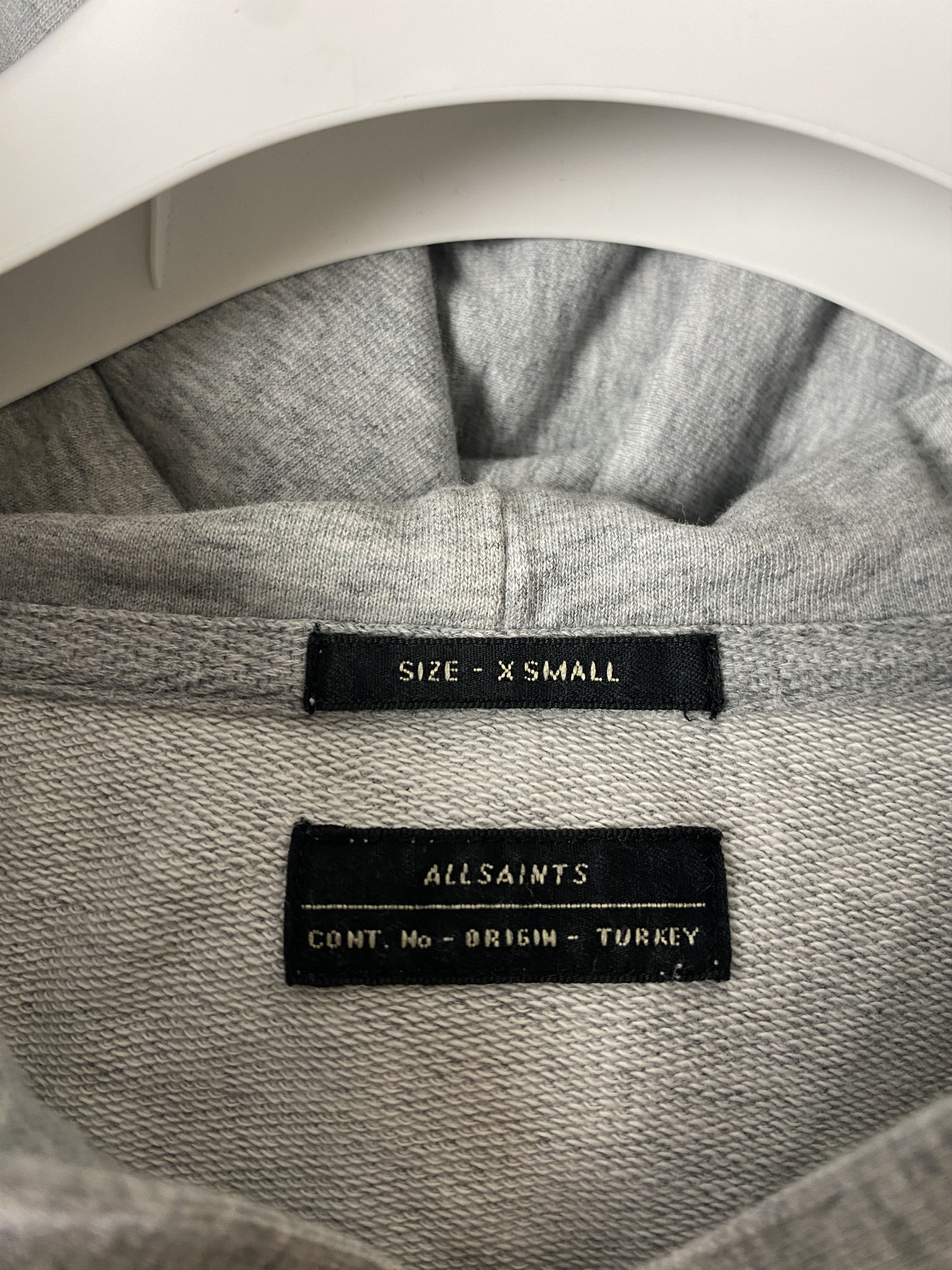 Allsaints Allsaints Orian Hoody zip-up hoodie small logo Size US XS / EU 42 / 0 - 3 Thumbnail