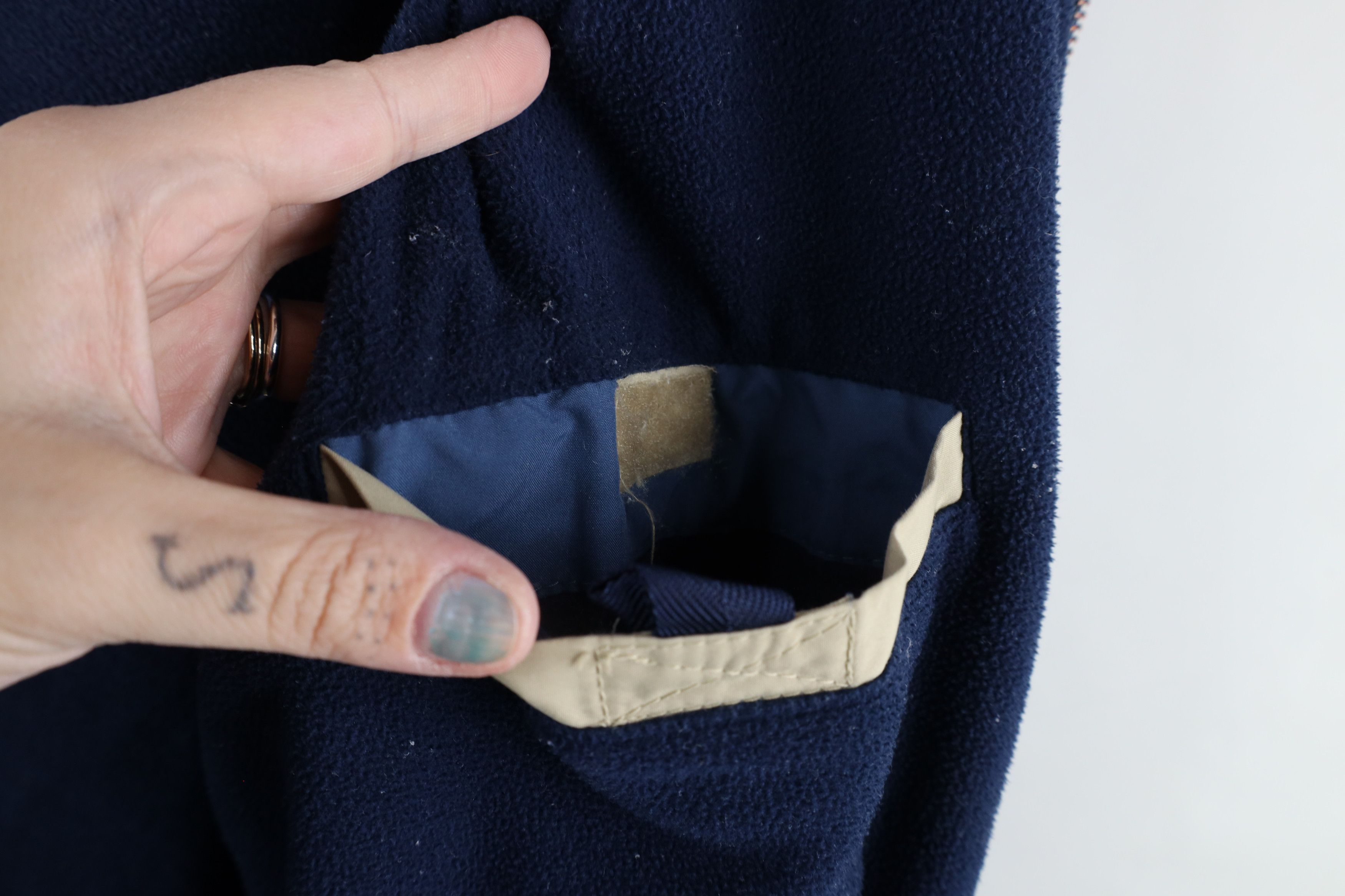 Tommy Hilfiger × Vintage Vintage 90s Tommy Hilfiger Lined Full Zip Bomber Jacket Size US L / EU 52-54 / 3 - 12 Thumbnail