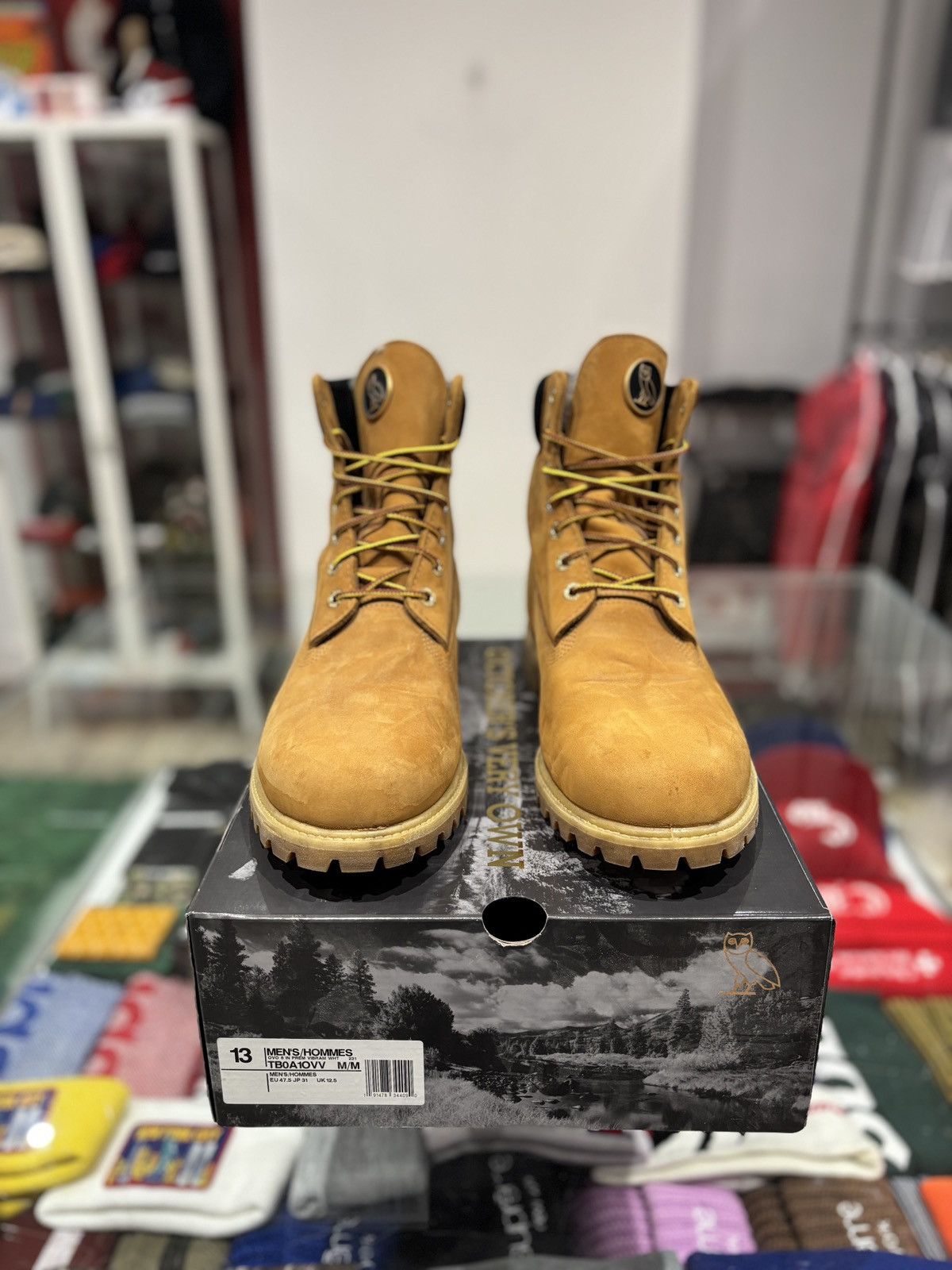 October's Very Own × Timberland Timberland 6" OVO Wheat Size: 13 Size US 13 / EU 46 - 3 Thumbnail