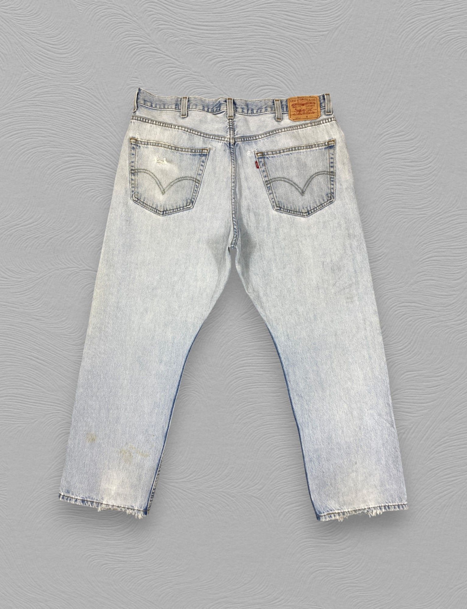 Levi's Light Blue Wash Vintage Levi's 505 40x28.5 Denim -JN1721 Size US 40 / EU 56 - 2 Thumbnail