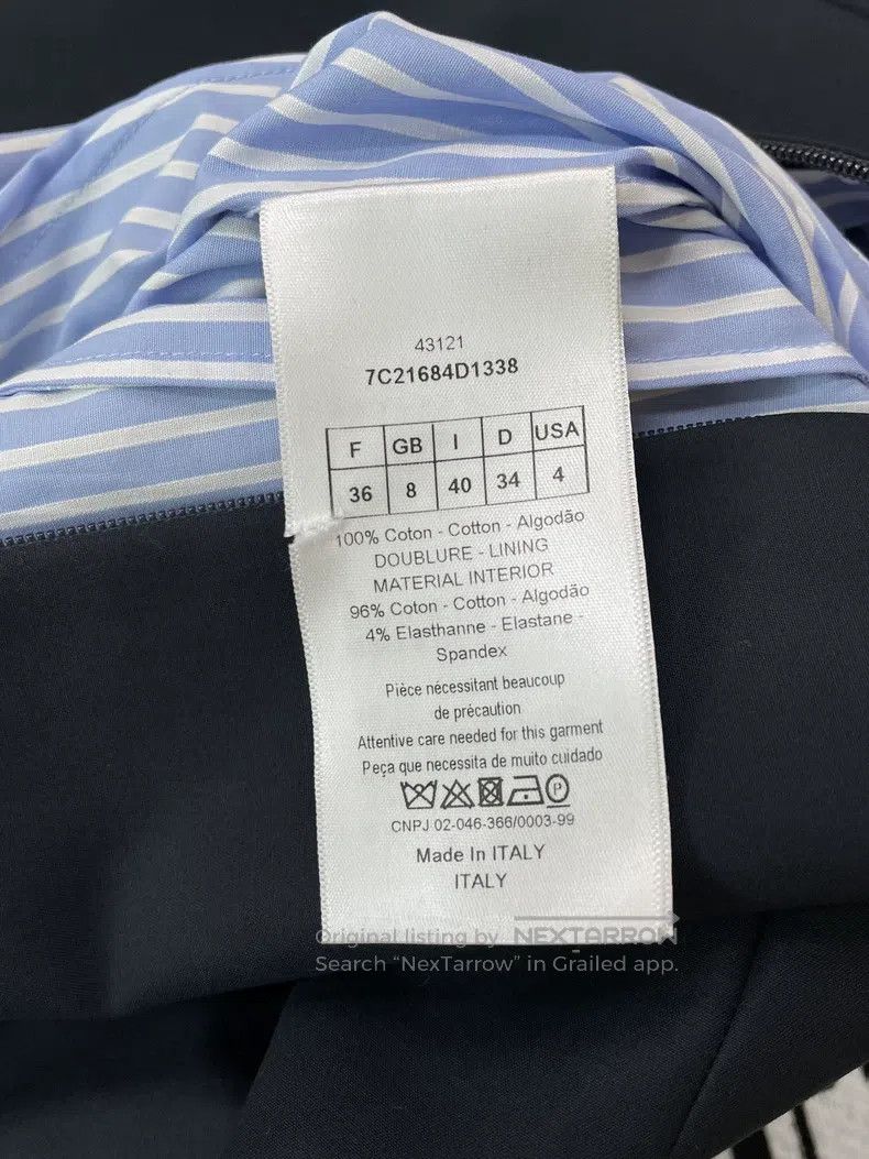 Dior Dior Black irregular design dress Size XS / US 0-2 / IT 36-38 - 5 Thumbnail