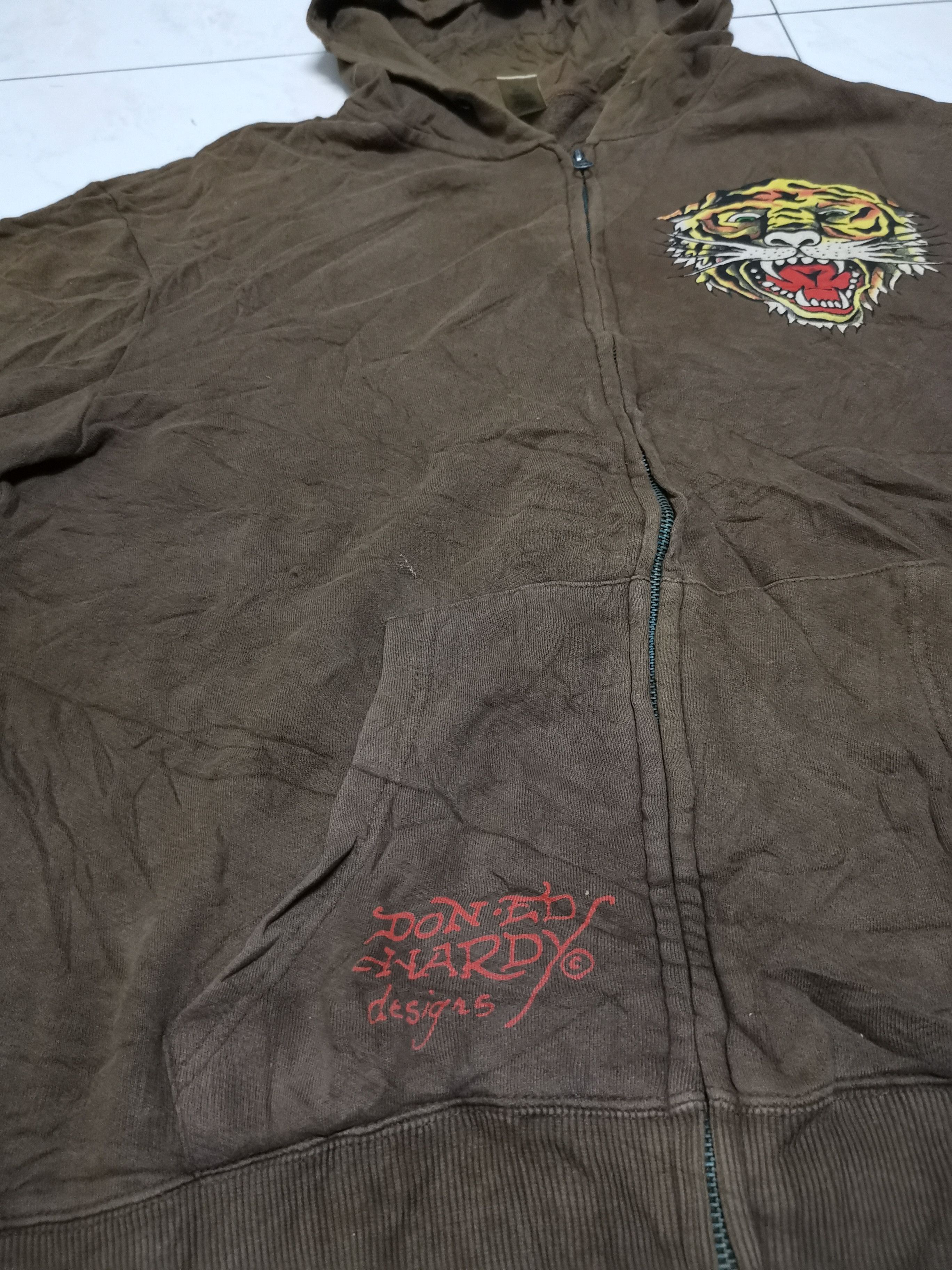 Ed Hardy Vintage ed hardy Tiger print design Size US L / EU 52-54 / 3 - 7 Thumbnail