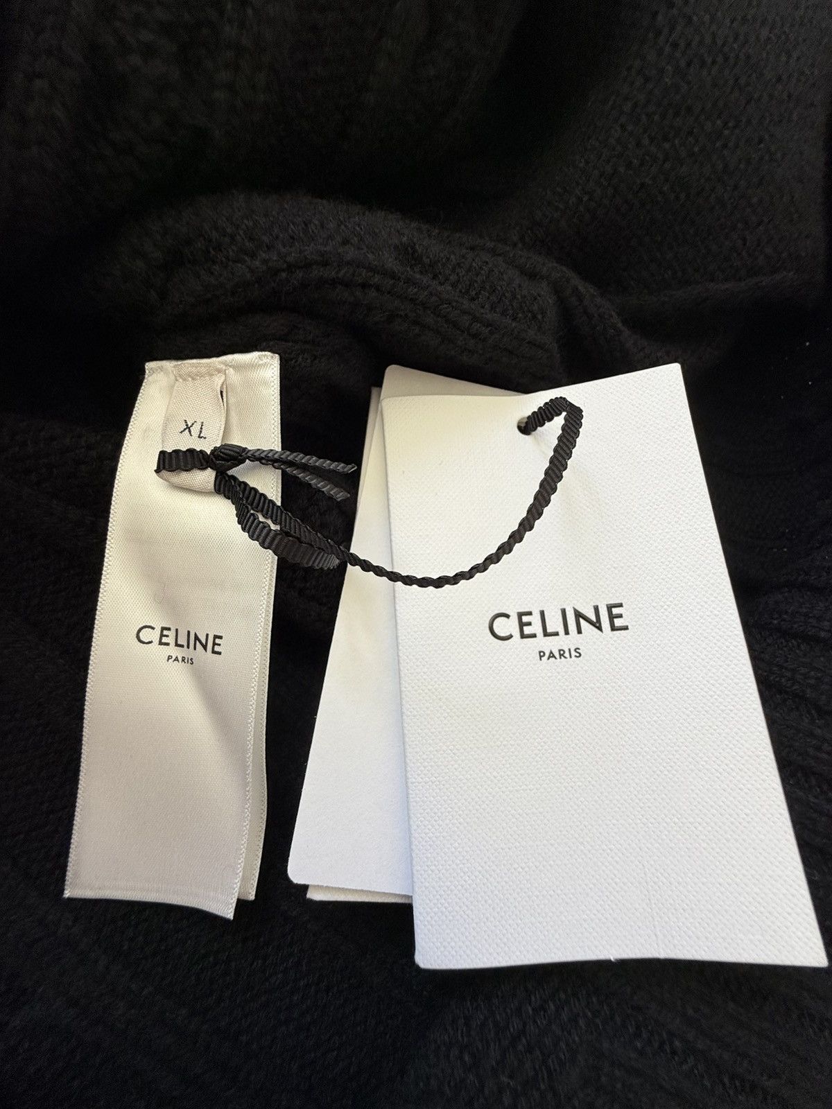 Celine $2.6k FW24 Celine logo triomphe cashmere cardigan Hedi XL Size US XL / EU 56 / 4 - 23 Thumbnail