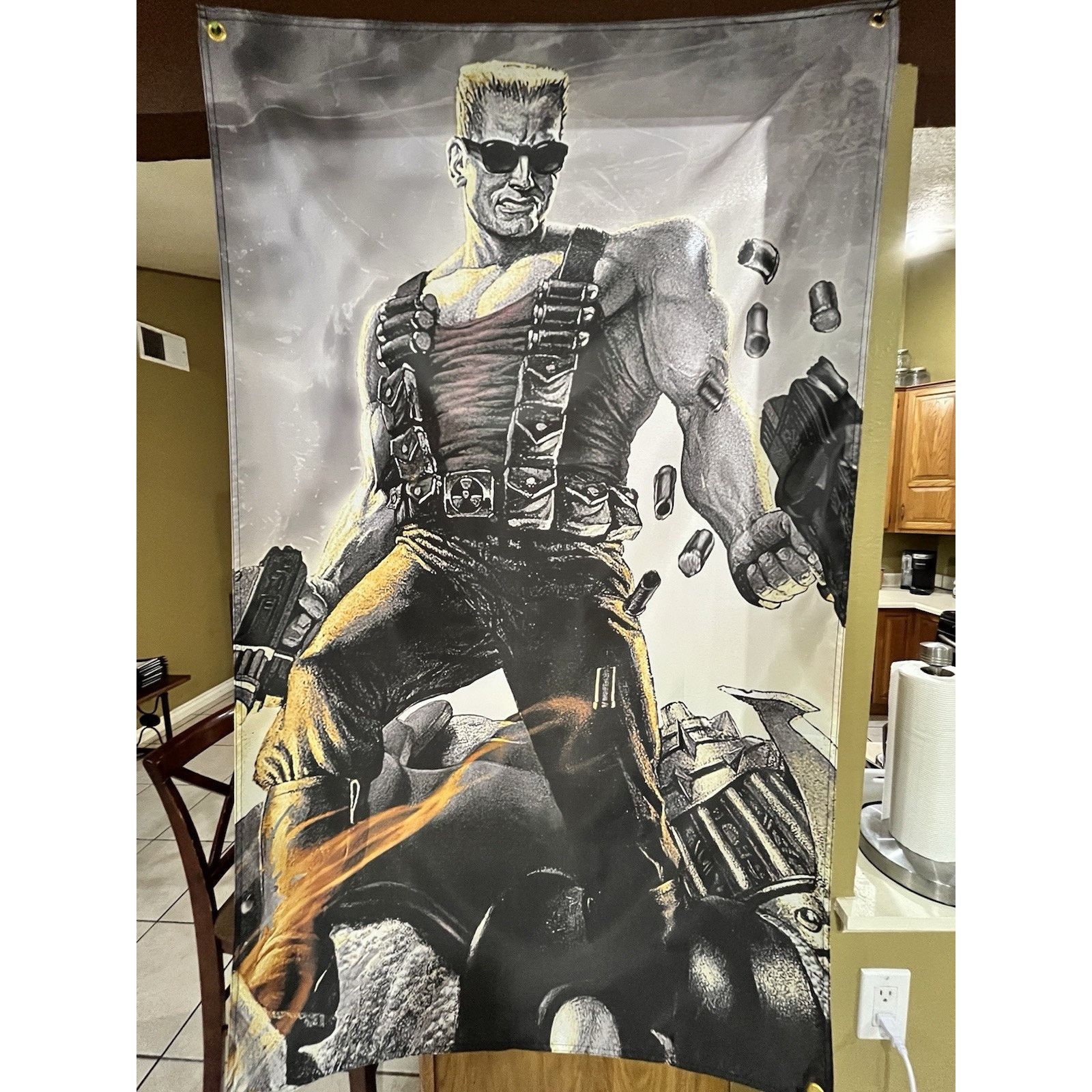 Other Duke Nukem 3D 5ft Flag Banner 1996 3D Realms Poster PC Size ONE SIZE - 1 Thumbnail