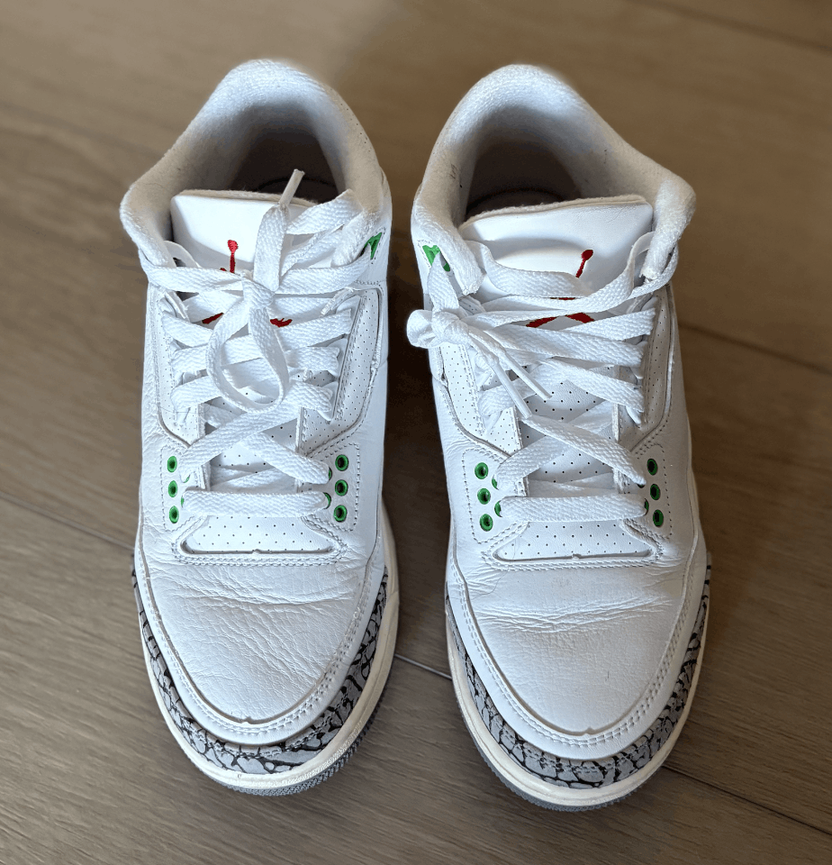 Jordan Brand Nike WMNS Air Jordan 3 Retro Lucky Green Women's 7.5 Size US 7.5 / IT 37.5 - 3 Thumbnail