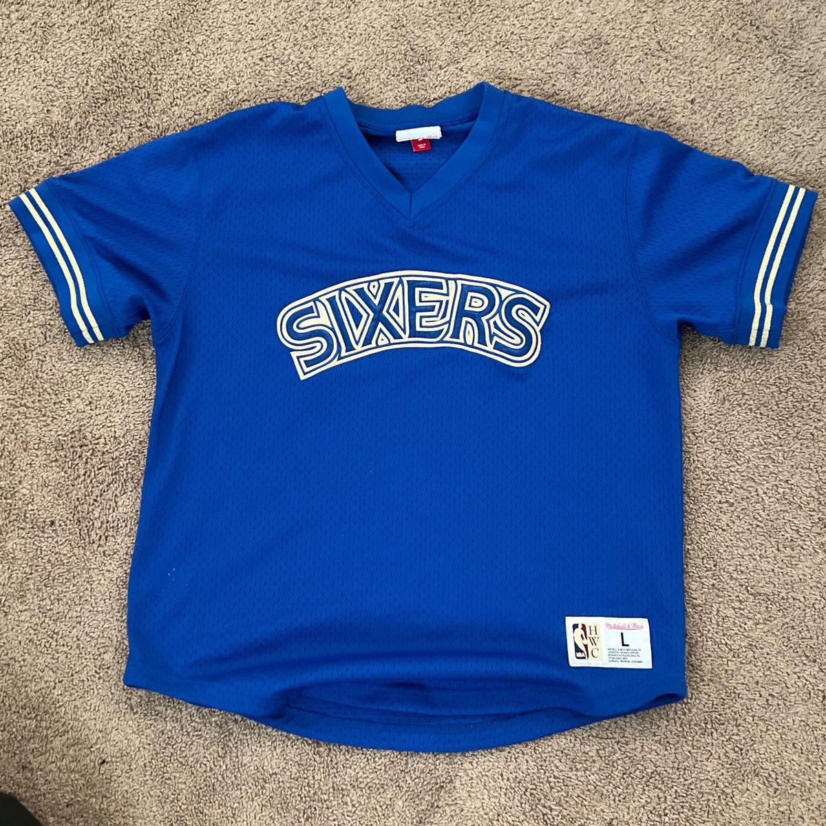 Mitchell & Ness Mitchell & Ness Sixers jersey Size US L / EU 52-54 / 3 - 2 Thumbnail