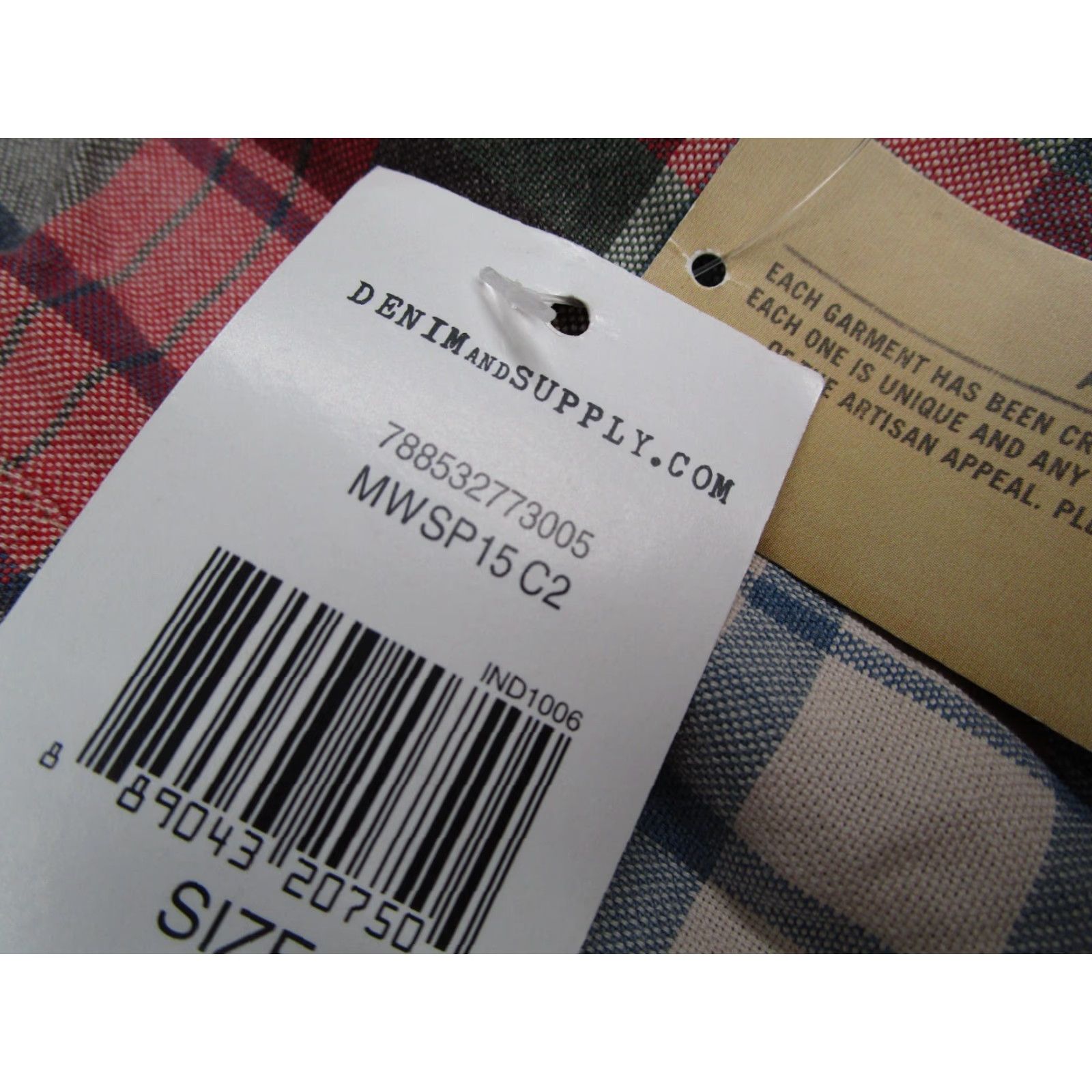 Ralph Lauren Denim & Supply Ralph Lauren Shirt Mens 2XL Red Plaid Button Up Workwear Size US XXL / EU 58 / 5 - 4 Thumbnail