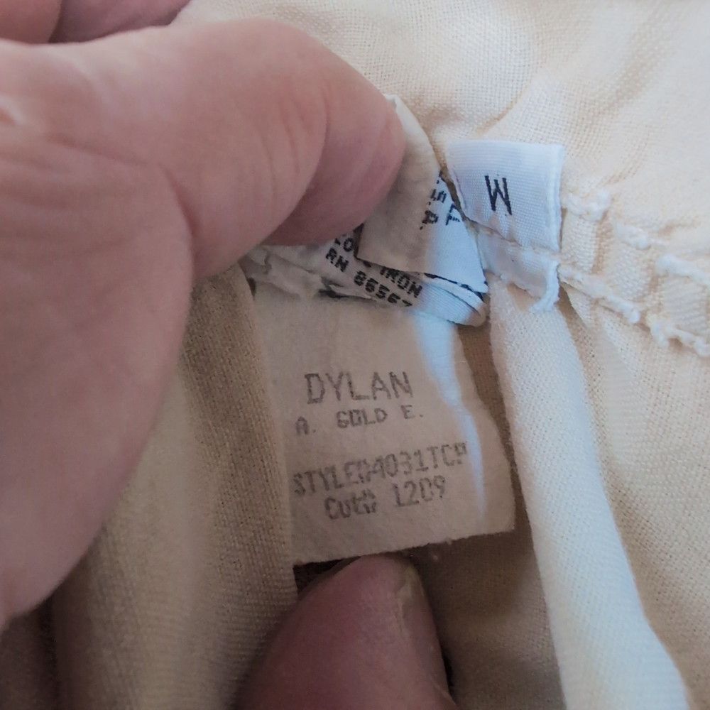 Agolde Agolde Dylan sz M Button Down Shirt Tan A.Gold.E Lyocell Size M / US 6-8 / IT 42-44 - 8 Thumbnail