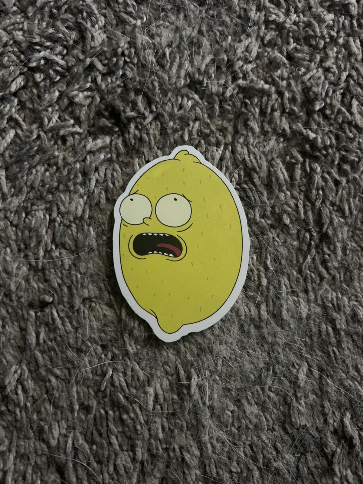 Cartoon Network Cartoon Network Adventure Time Lemongrab Sticker Size ONE SIZE - 1 Thumbnail