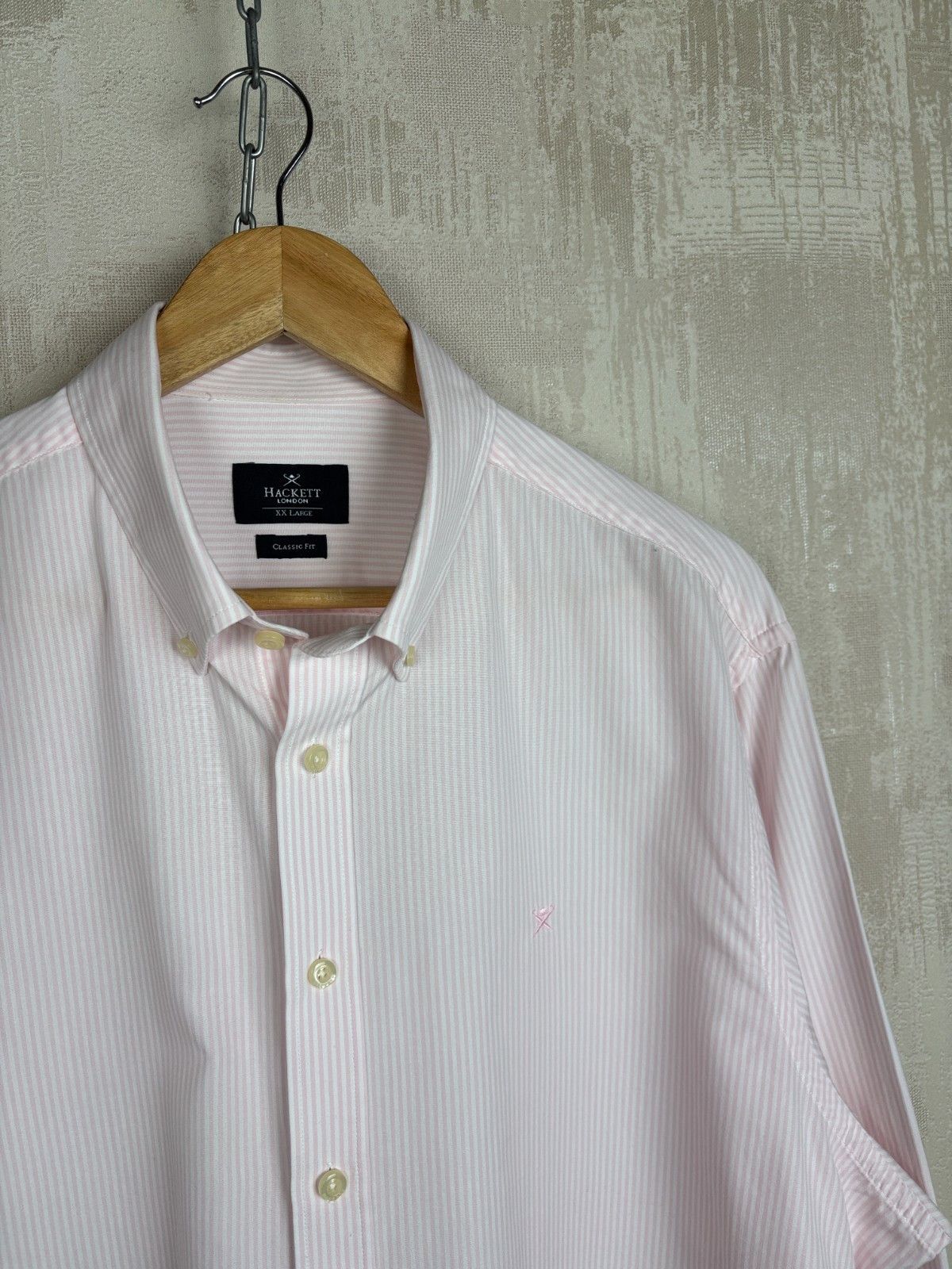 Hackett Hackett London Long Sleeve Striped Shirt Classic Fit Size US XXL / EU 58 / 5 - 1 Thumbnail