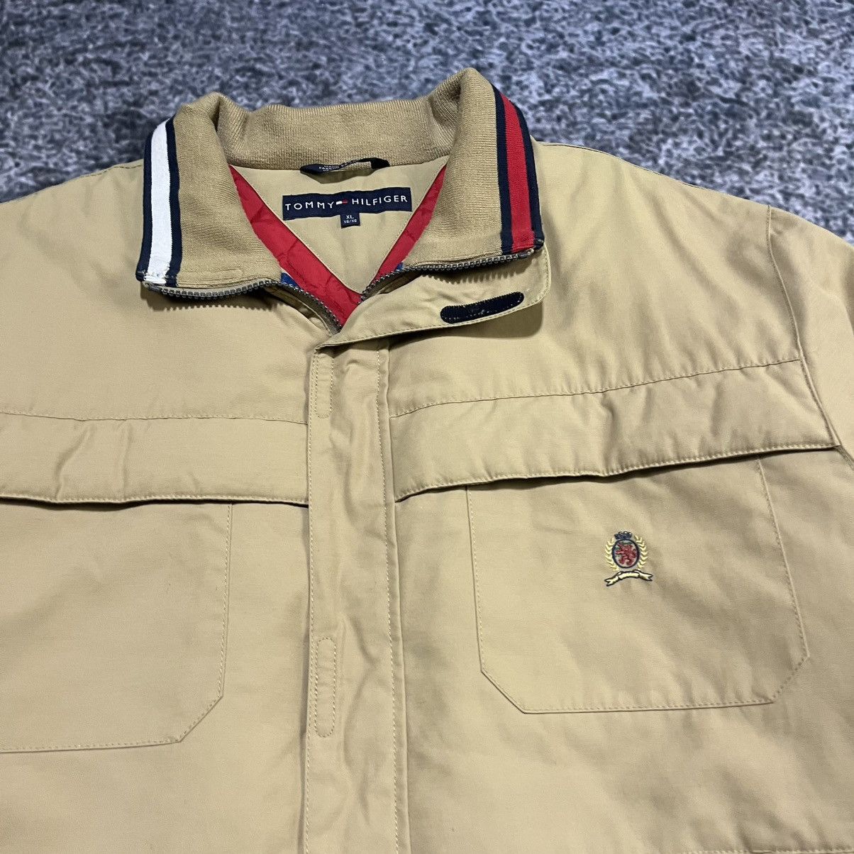 Tommy Hilfiger VINTAGE TOMMY HILFIGER TAN BEIGE 2000s DOWN PUFFER COAT Size US XL / EU 56 / 4 - 5 Thumbnail