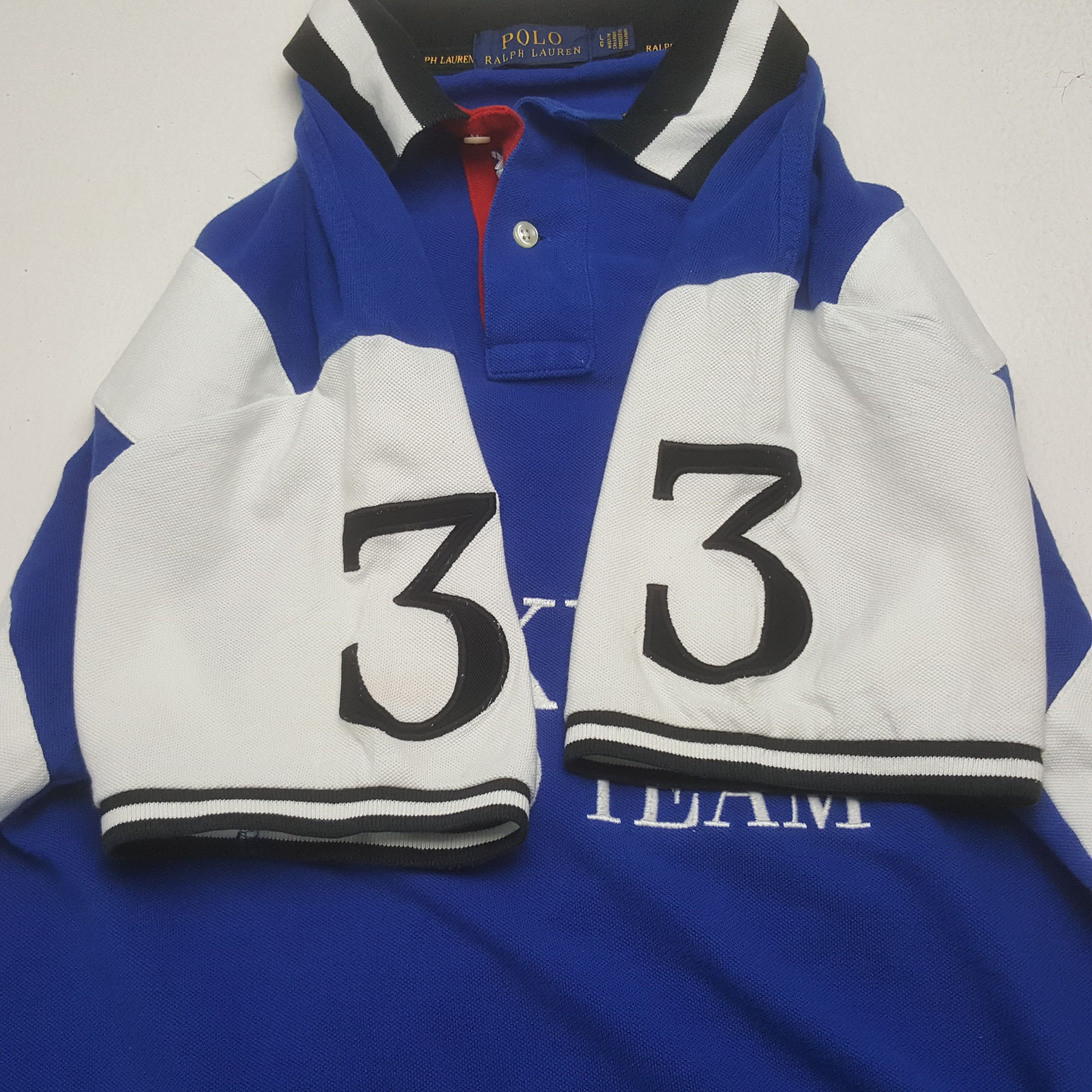 Polo Ralph Lauren Vintage Polo Ralph Lauren Blackwatch Polo Team Polos Size US L / EU 52-54 / 3 - 9 Thumbnail