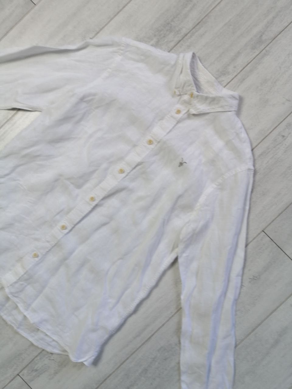 Allsaints White linen shirt All Saints Size US M / EU 48-50 / 2 - 3 Thumbnail