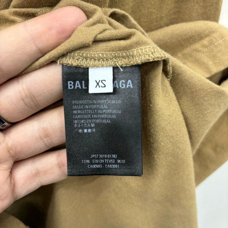 Balenciaga Balenciaga BB wheat ear pattern printed short sleeve 2501-N Size US XS / EU 42 / 0 - 5 Thumbnail