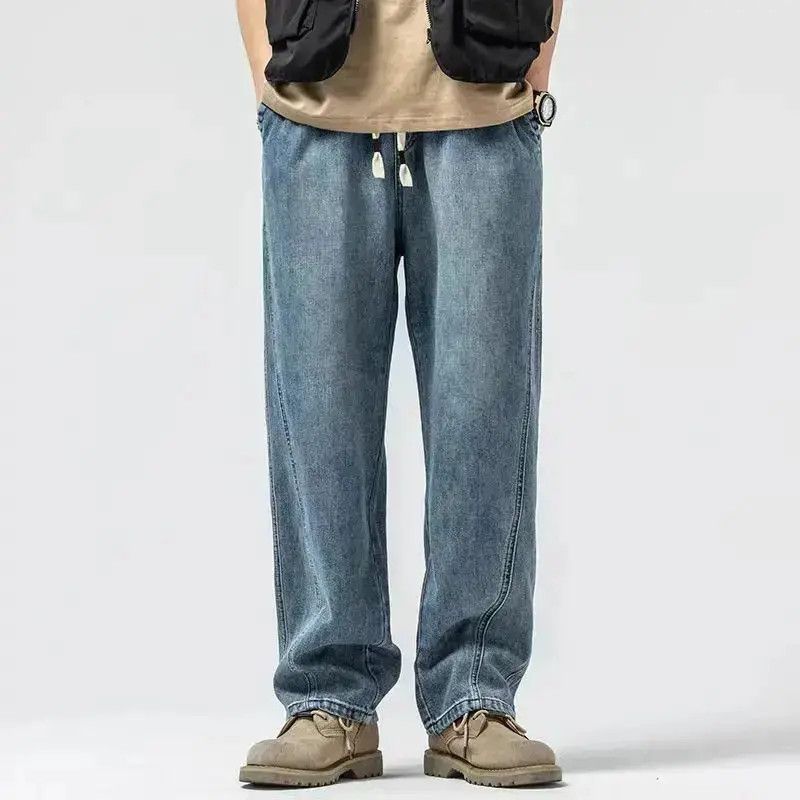 Japanese Brand Tencel Cotton Cool Feel Straight Leg Jeans Size US 30 / EU 46 - 3 Thumbnail
