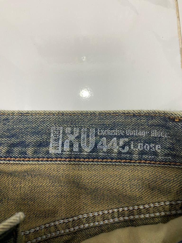 Kapital BAGGY🔥EDWIN XU DISTRESSED DENIM LOOSE FIT Size US 28 / EU 44 - 8 Thumbnail