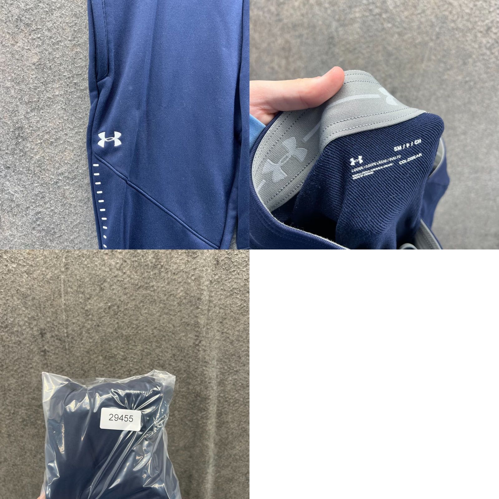 Under Armour Under Armour Sweatpants Mens Small Blue Navy Jogger Loose Fleece UA Pants Regular Inseam 27in Pockets- #7 Size US 29 - 8 Thumbnail