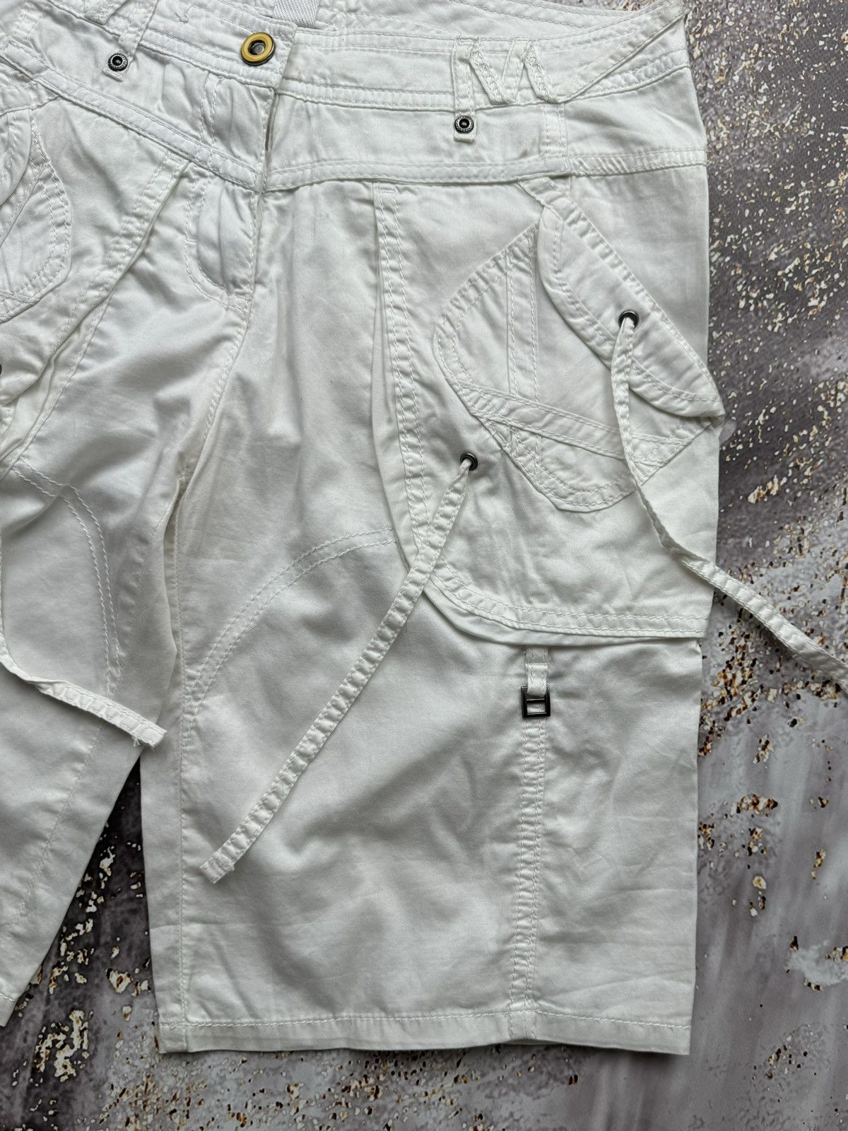 Japanese Brand Vintage Bondage Cargo Shorts Size 28" / US 6 / IT 42 - 3 Thumbnail