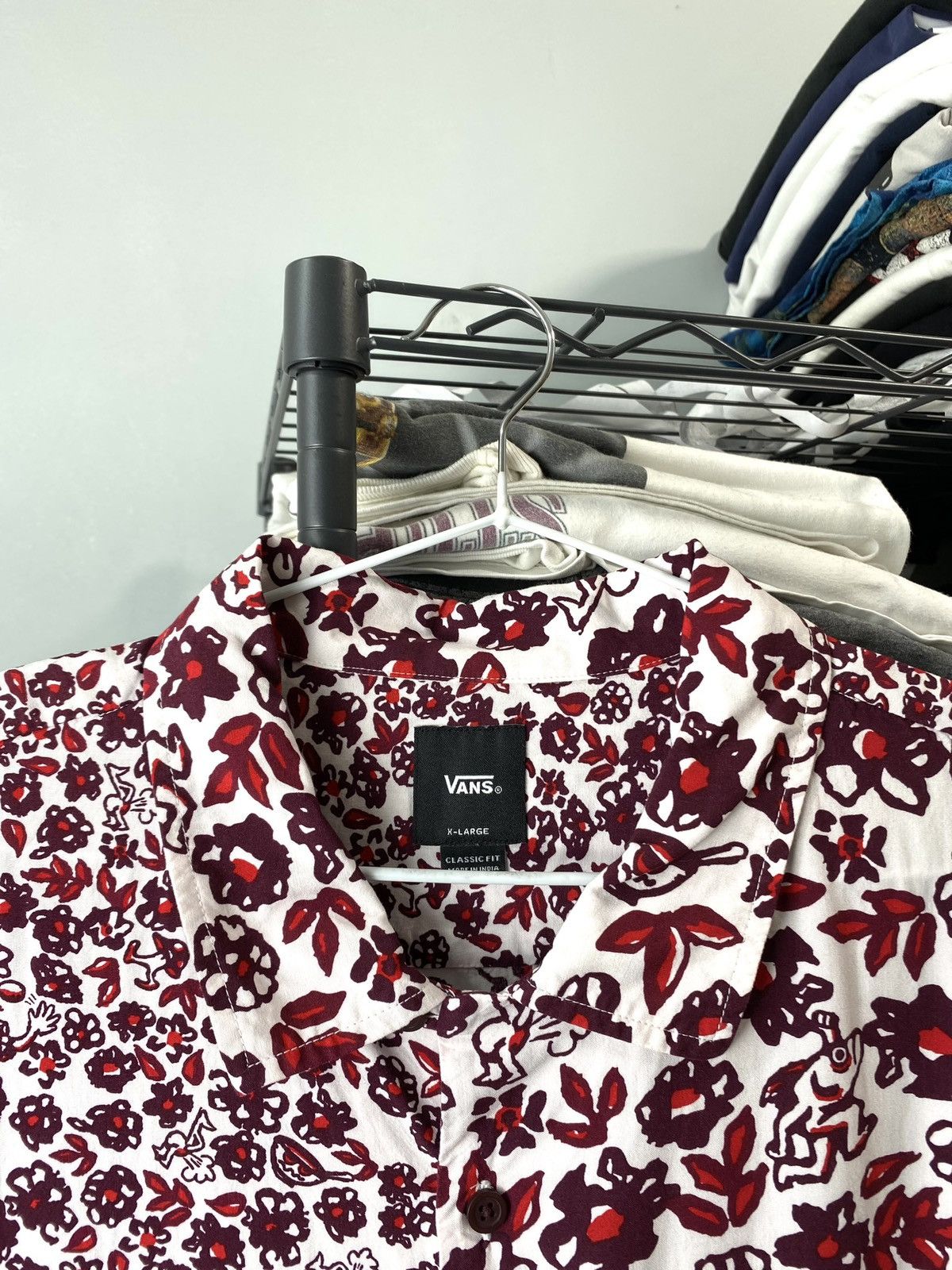 Vans Vans Abstract Art Viscose Shirt LSD Weed Psychedelic Size US XL / EU 56 / 4 - 3 Thumbnail