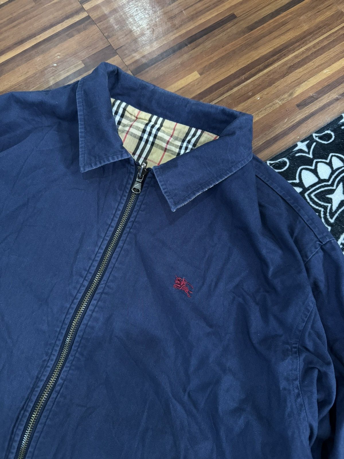 Burberry Vintage Burberry Reversible Jacket Size US L / EU 52-54 / 3 - 8 Thumbnail