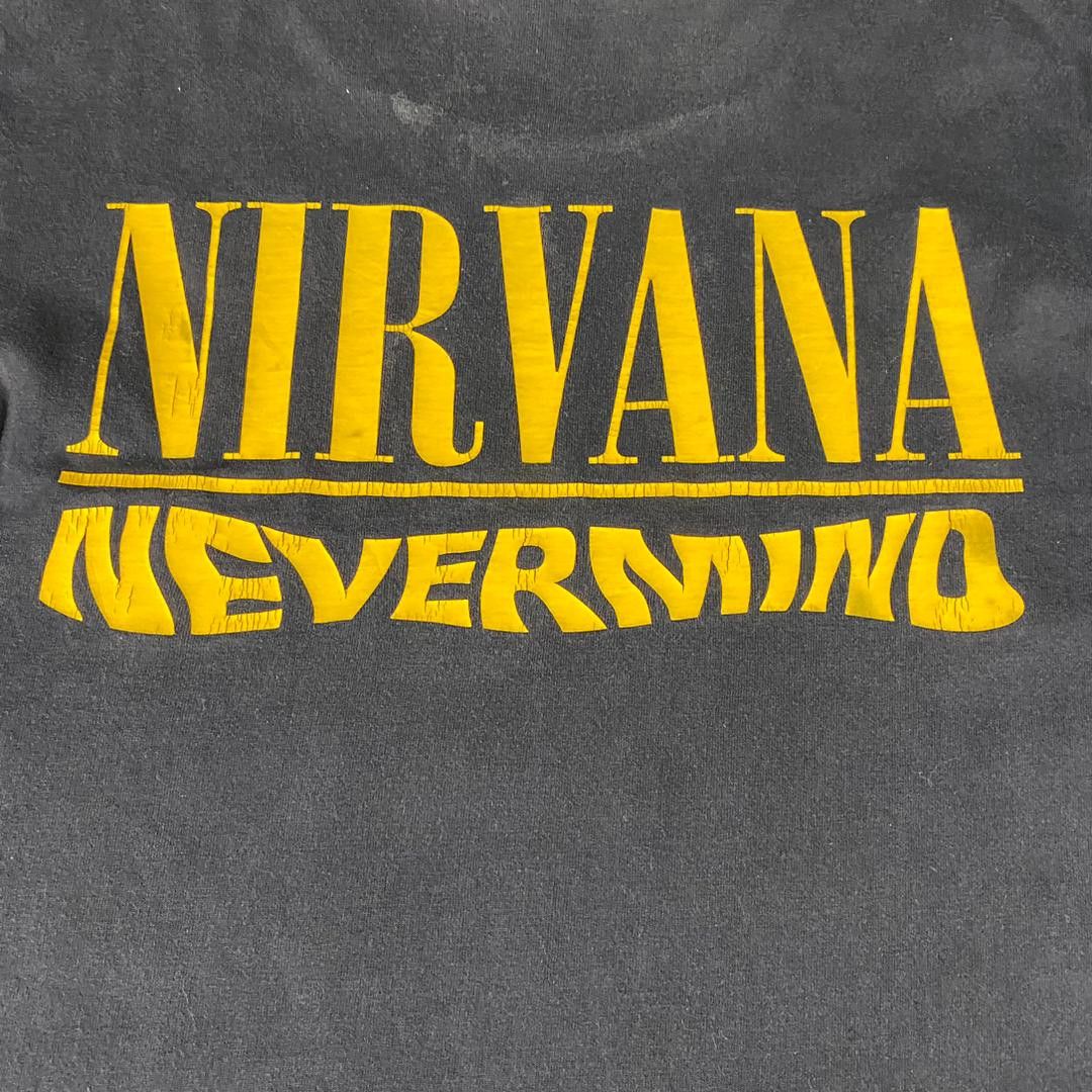 Nirvana Vintage Nirvana Nevermind Smile Tshirt Size US S / EU 44-46 / 1 - 8 Thumbnail