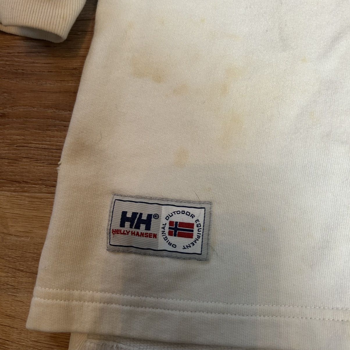 Helly Hansen Vintage 1990s Helly Hansen Quarter Zip Rugby Sweater Size US M / EU 48-50 / 2 - 7 Thumbnail