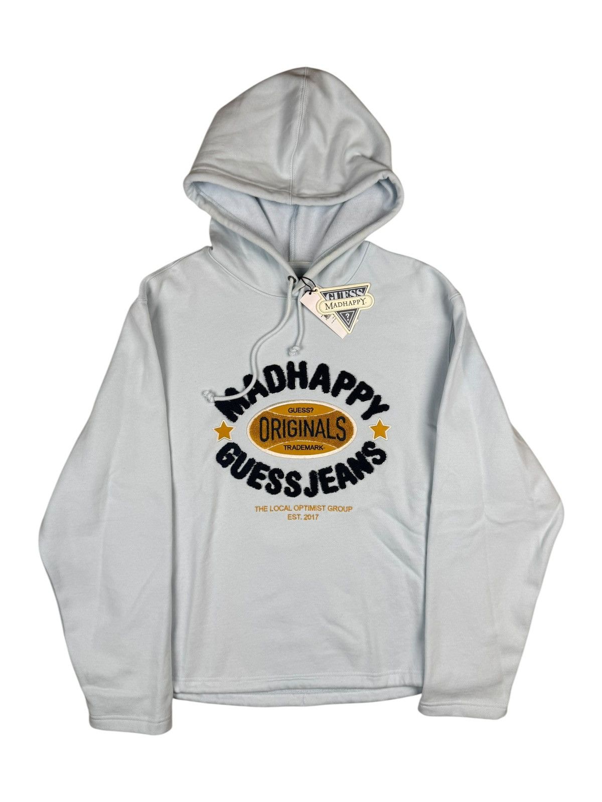 Guess Madhappy x Guess Originals Distressed Pullover Hoodie Size US M / EU 48-50 / 2 - 1 Thumbnail