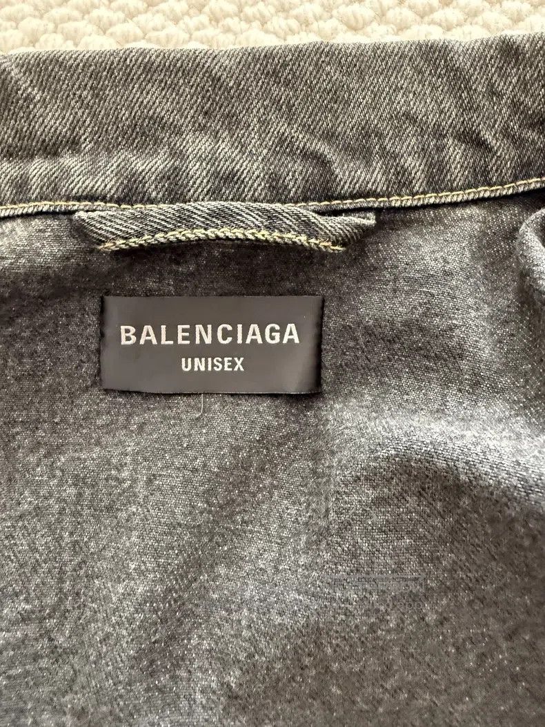 Balenciaga Balenciaga Denim Jacket Size US S / EU 44-46 / 1 - 5 Thumbnail