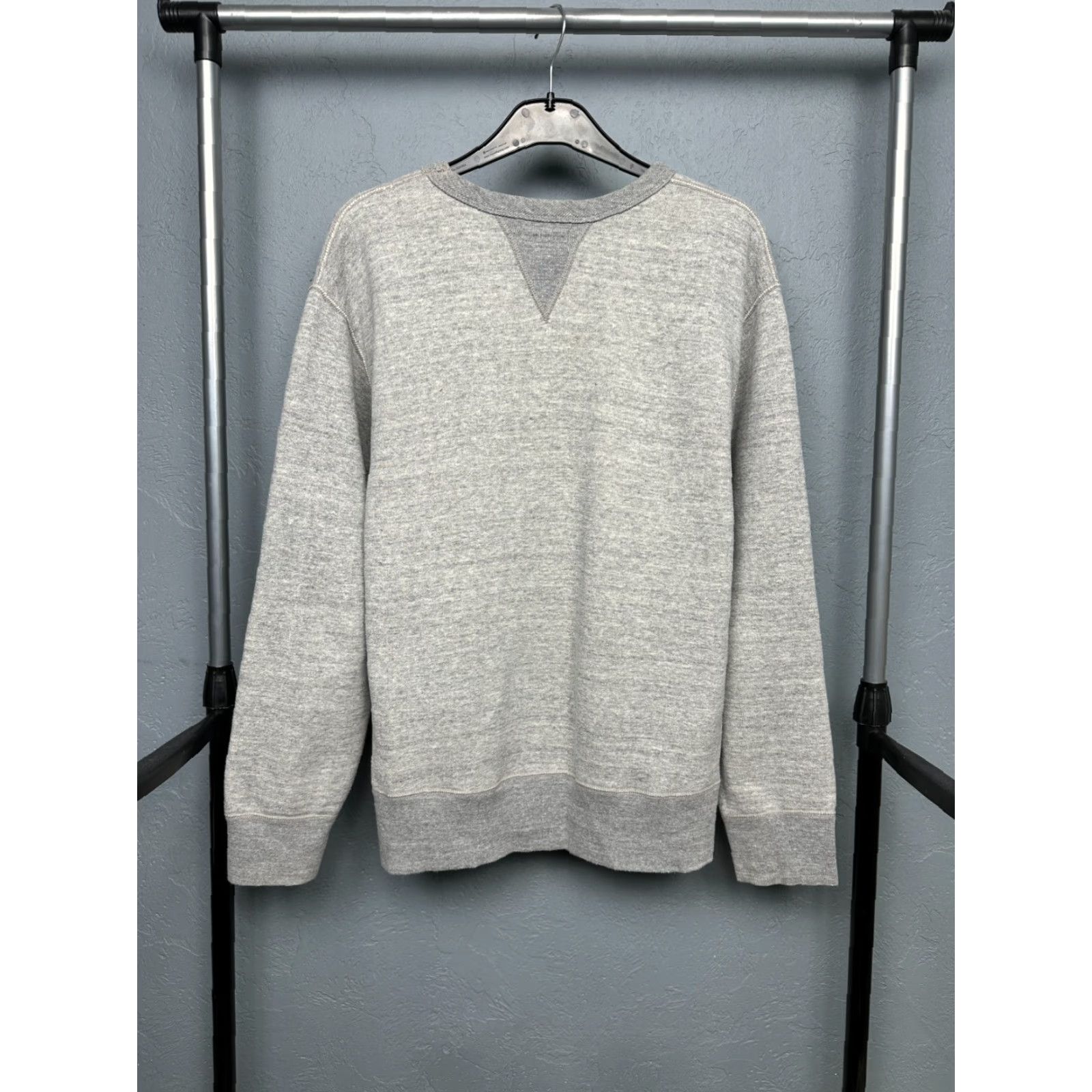 Vintage The Real McCoy's Mens Sweatshirt Made in Japan Size 40 (M) Gray Cotton Crew Neck Long Sleeve Pullover Shirt Mens Size US M / EU 48-50 / 2 - 6 Thumbnail