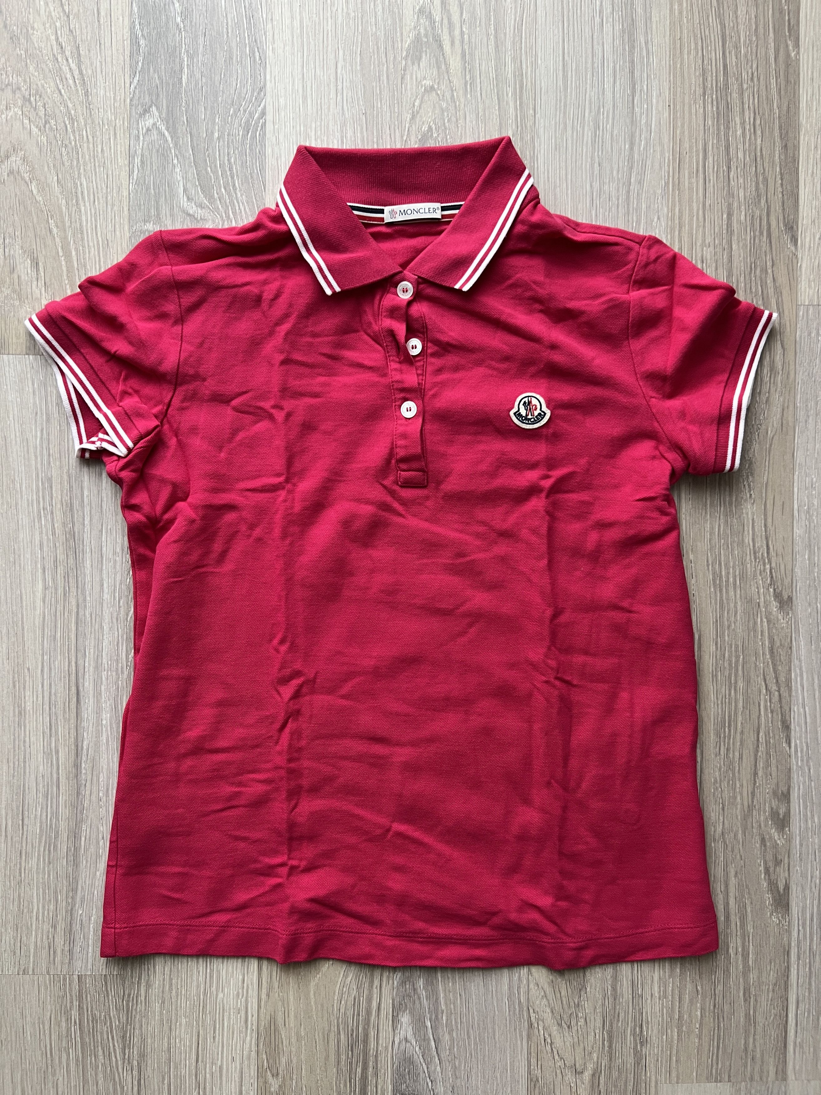 Moncler MONCLER POLO T-SHIRT Size S / US 4 / IT 40 - 1 Thumbnail