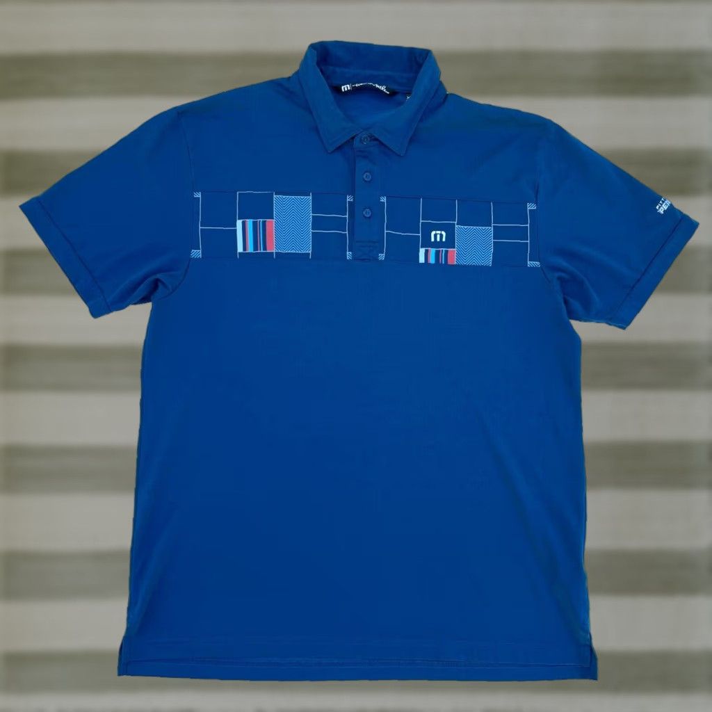 TravisMathew Travis Mathew Pittsburgh Penguins Polo Shirt XL Men’s Blue Polo Shirt Mens XL Pittsburgh Penguins Polo Size US XL / EU 56 / 4 - 1 Thumbnail