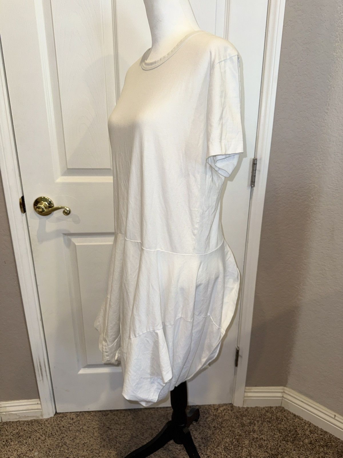 Comme des Garcons COMME DES GARÇONS Trompe L’Oeil 2 T-Shirt UpsideDown Dress L Size L / US 10 / IT 46 - 4 Thumbnail