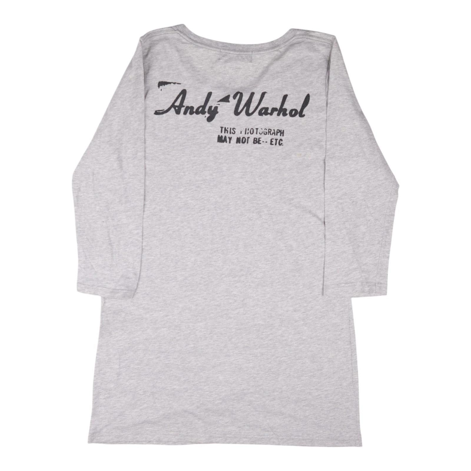 Hysteric Glamour Hysteric Glamour x Andy Warhol Rorschach Inkblot Grey 3/4 T Size ONE SIZE - 2 Thumbnail