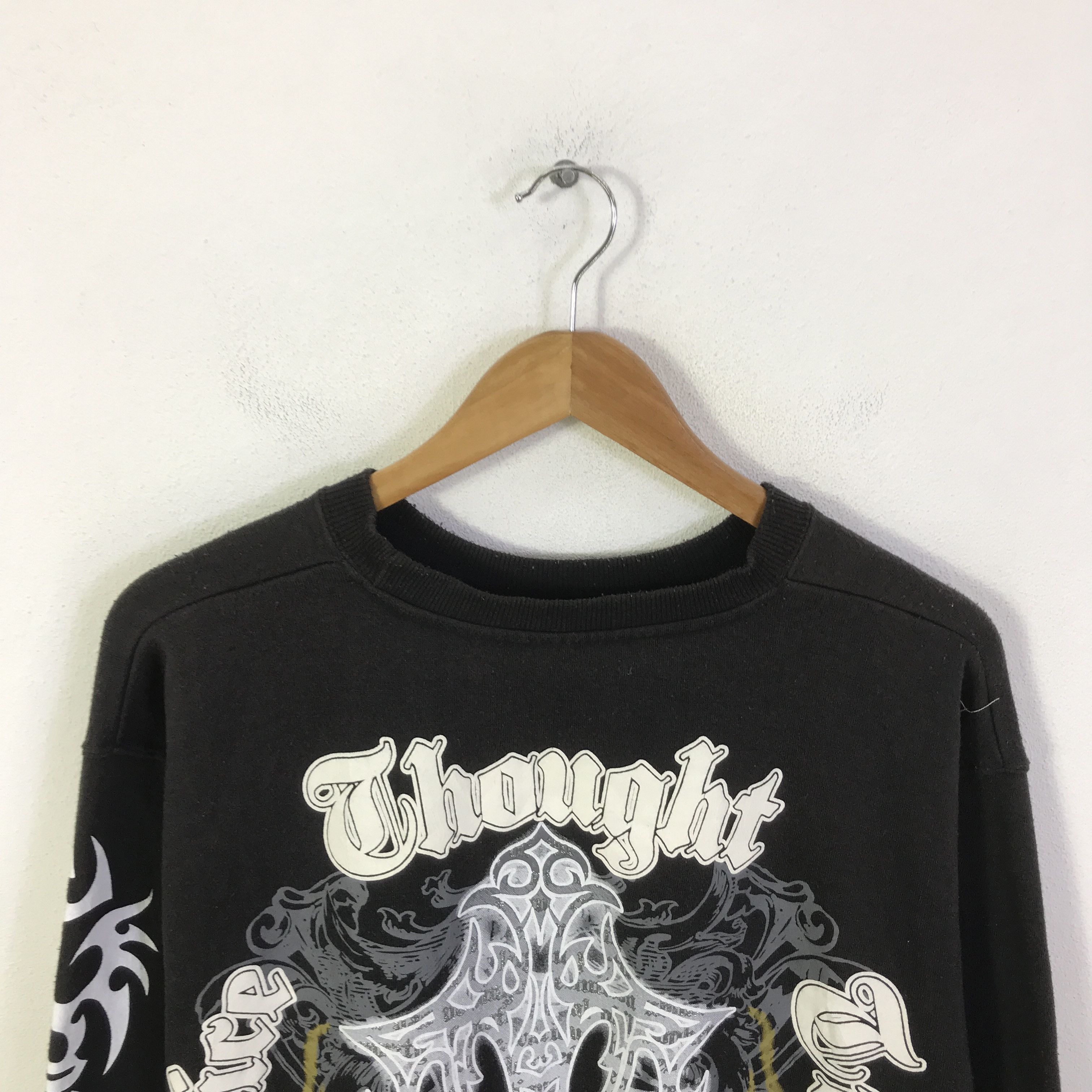 Japanese Brand grand cross punk Japan style gothic sweatshirt K101B10 Size US L / EU 52-54 / 3 - 2 Thumbnail