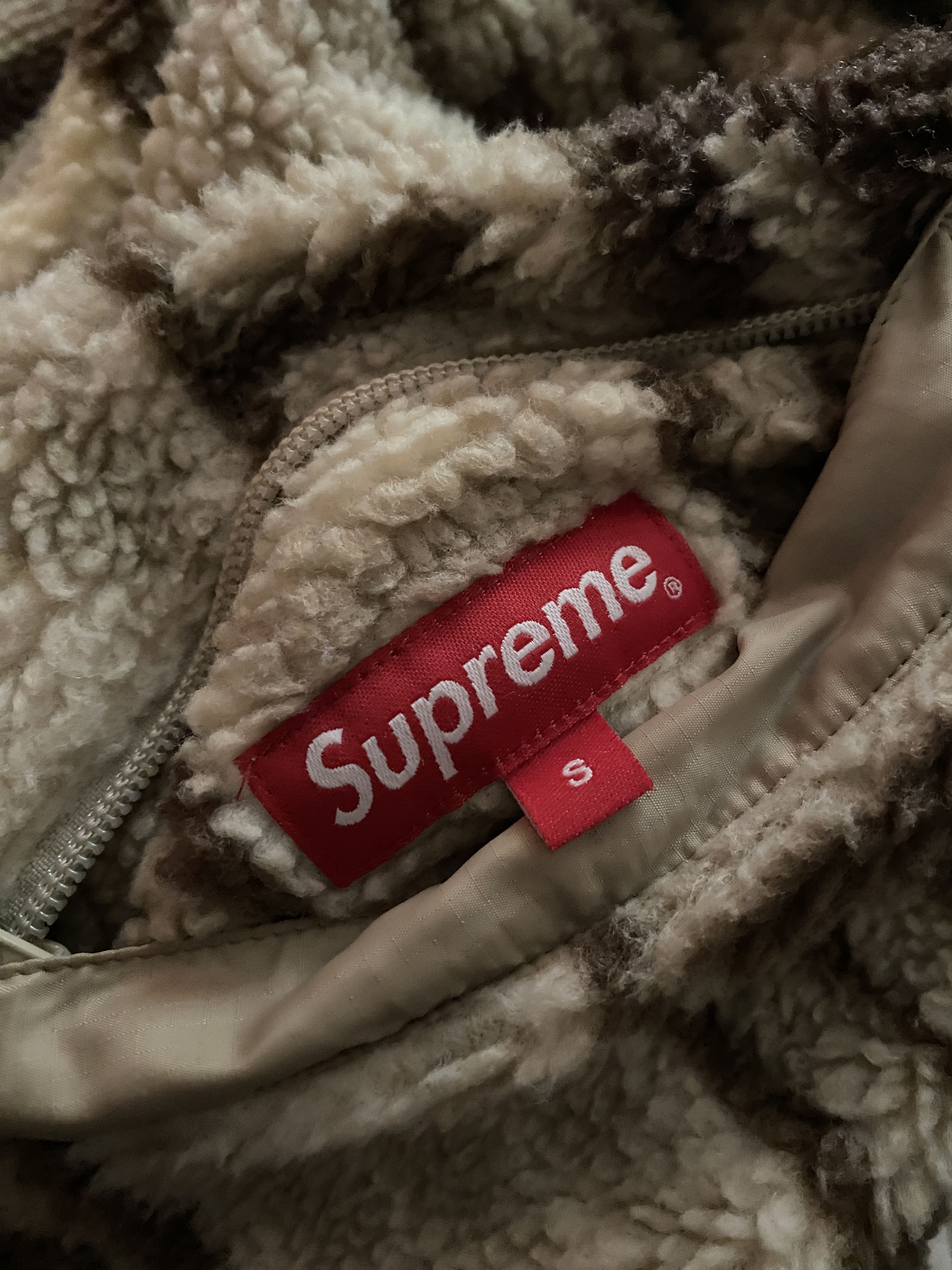 Supreme Geo Reversible WINDSTOPPER Fleece Jacket FW22 Size US S / EU 44-46 / 1 - 5 Thumbnail
