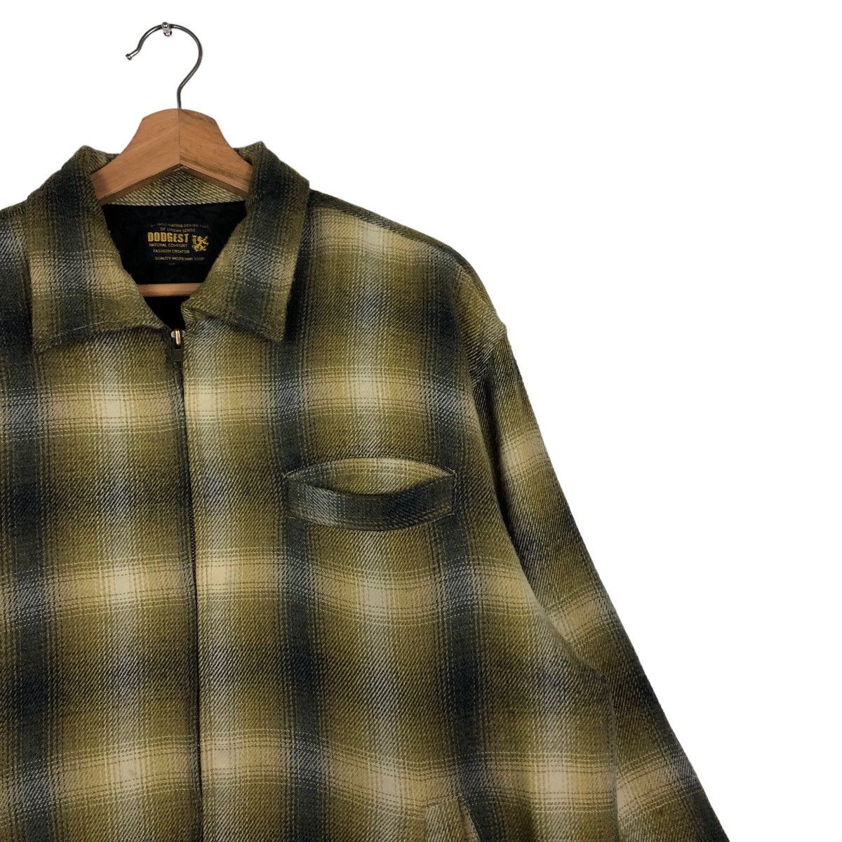 45rpm 🔥Vintage Wool Jacket Dodgest Tartan Design Checked Size US M / EU 48-50 / 2 - 6 Thumbnail