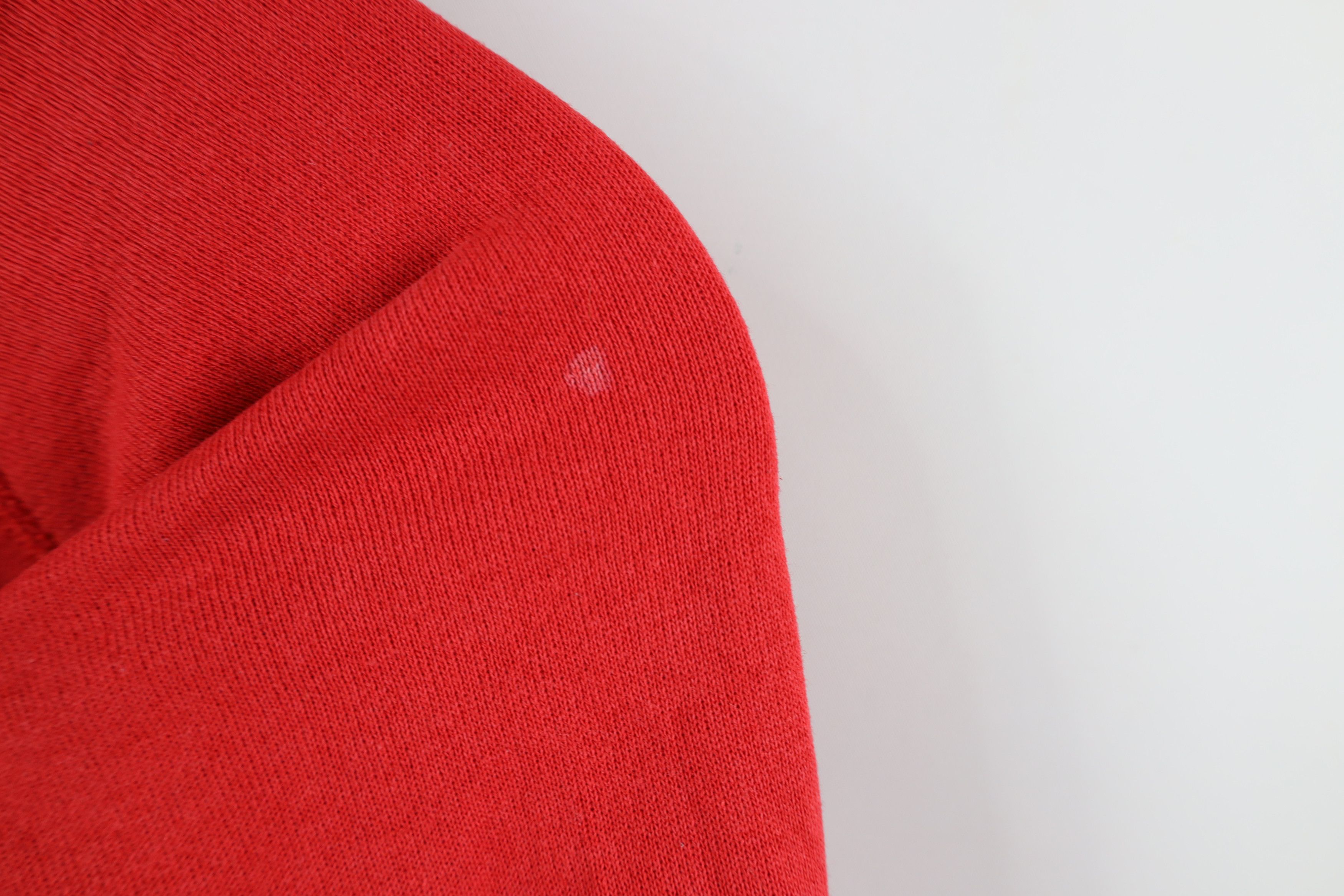 Vintage Vintage 80s 90s Spell Out JoAnn Fabrics Sweatshirt Red USA Size XL / US 12-14 / IT 48-50 - 7 Thumbnail
