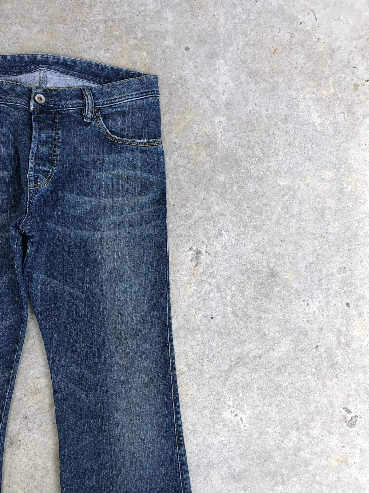 If Six Was Nine Japanese Diesel Flared Jeans Distressed Jeans Size US 32 / EU 48 - 5 Thumbnail