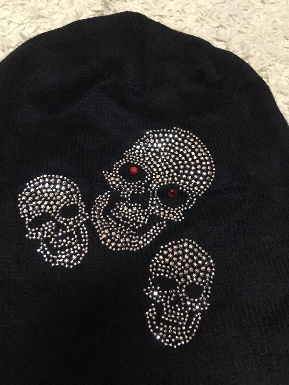 Japanese Brand × Seditionaries ‼️JAPANASE BRAND SKULLS BEANIE VERY RARE‼️ Size ONE SIZE - 2 Thumbnail