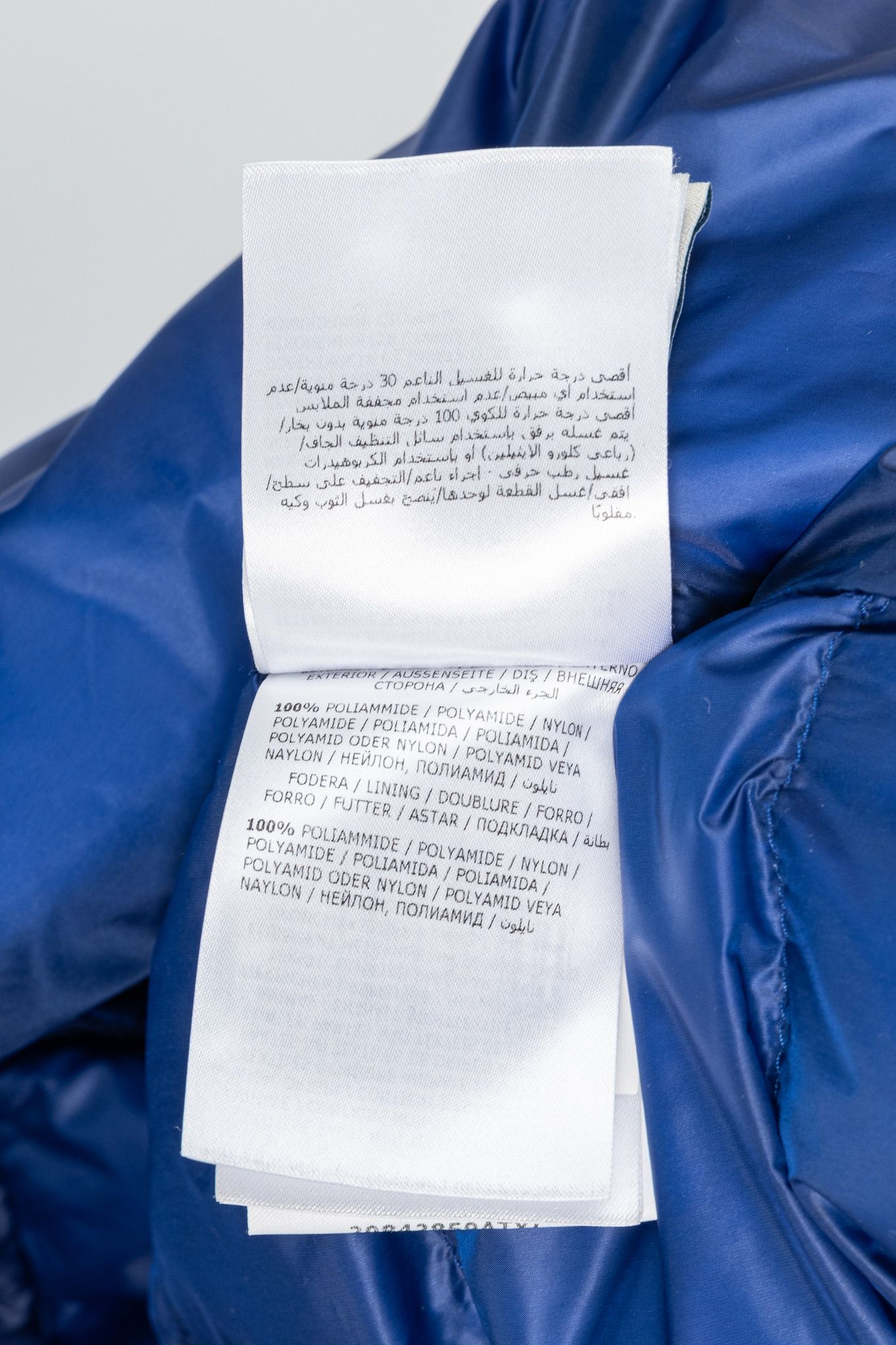 Moncler Moncler Longue Saison Agay Blue Quilted-Nylon Puffer Jacket Size US XL / EU 56 / 4 - 14 Thumbnail