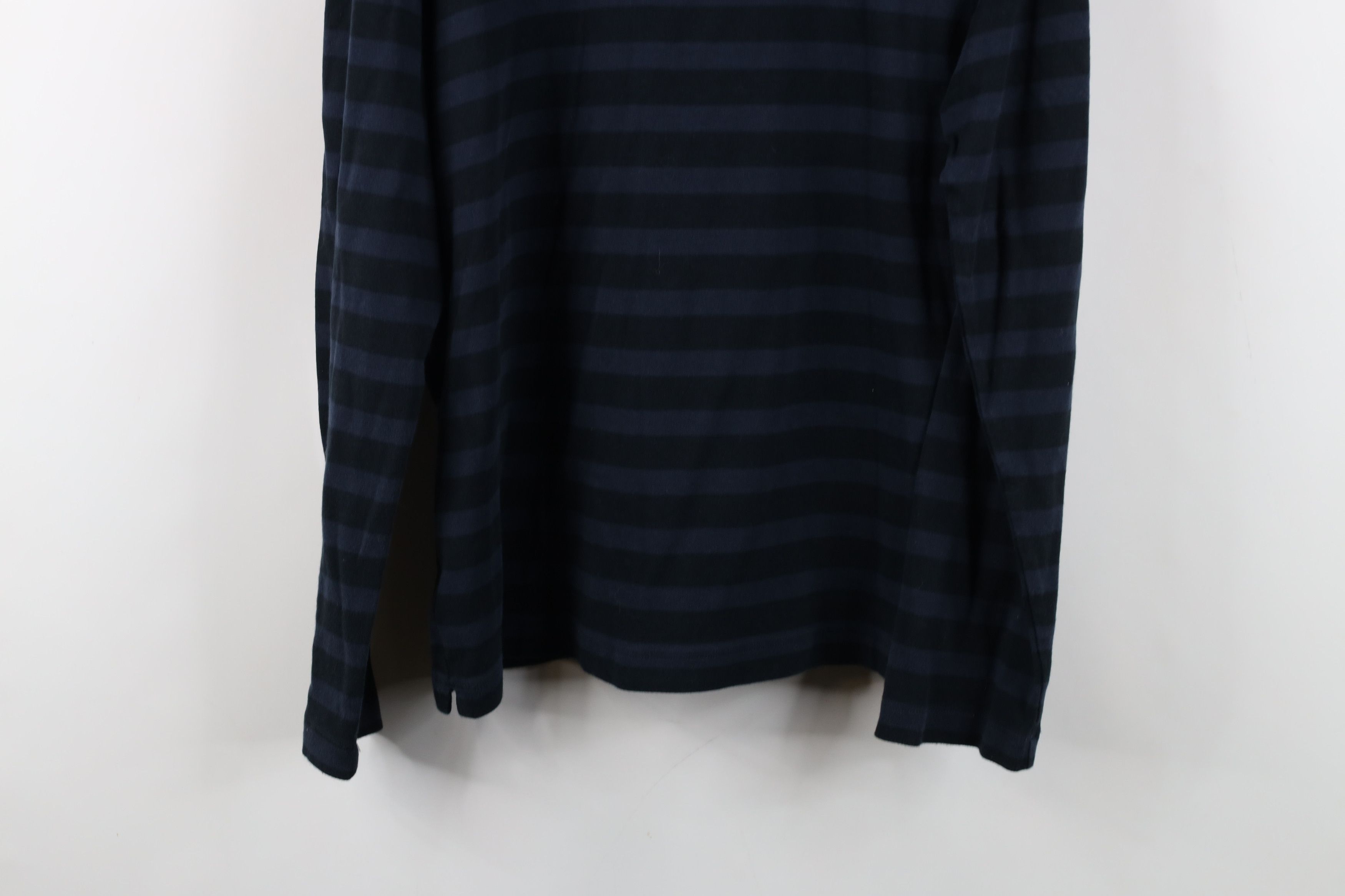 UNTUCKit Untuckit Color Block Long Sleeve Rugby Polo Shirt Blue Size US L / EU 52-54 / 3 - 14 Thumbnail