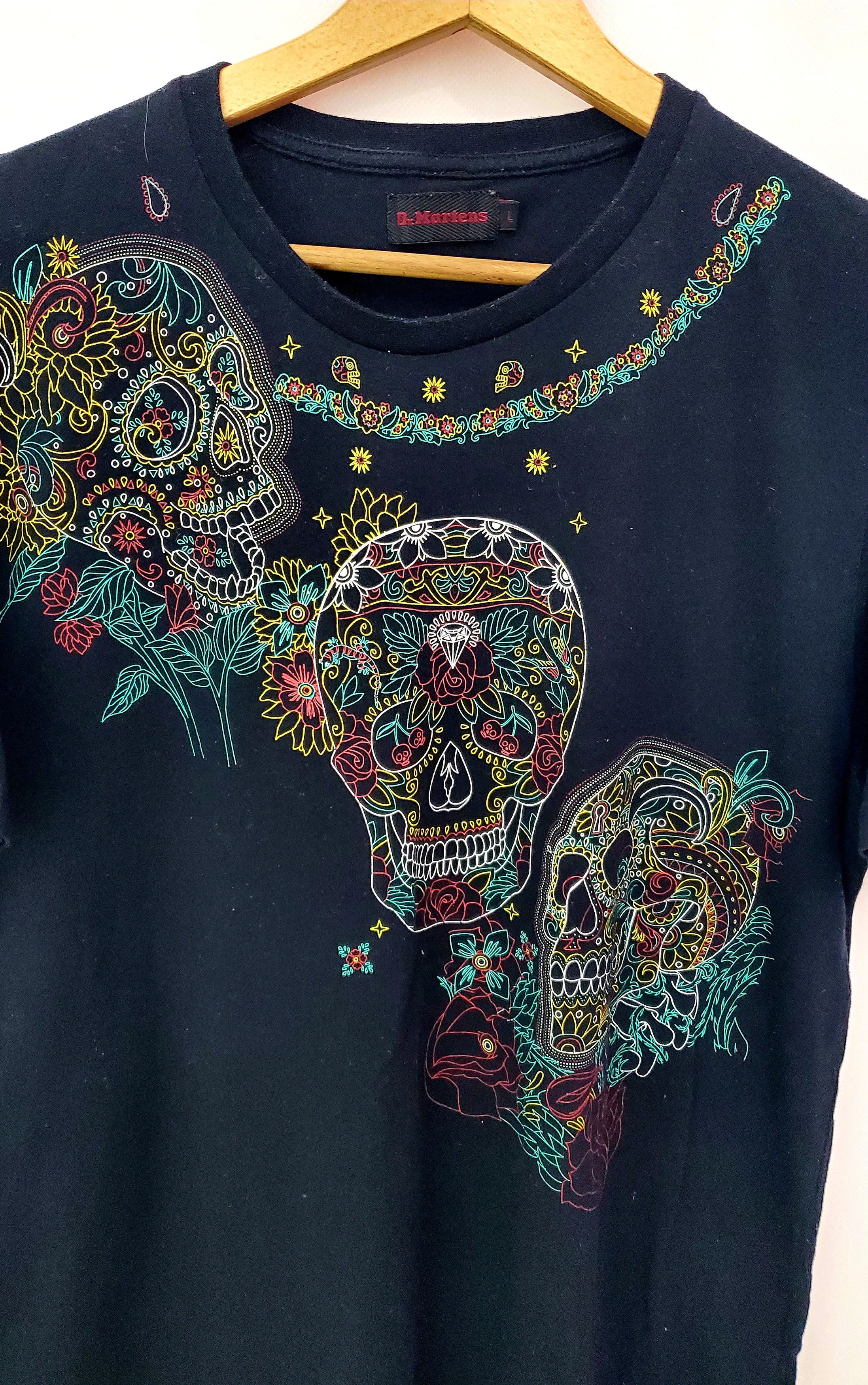 Dr. Martens × Vintage Dr.Matens skull Tshirt size L Size US L / EU 52-54 / 3 - 2 Thumbnail