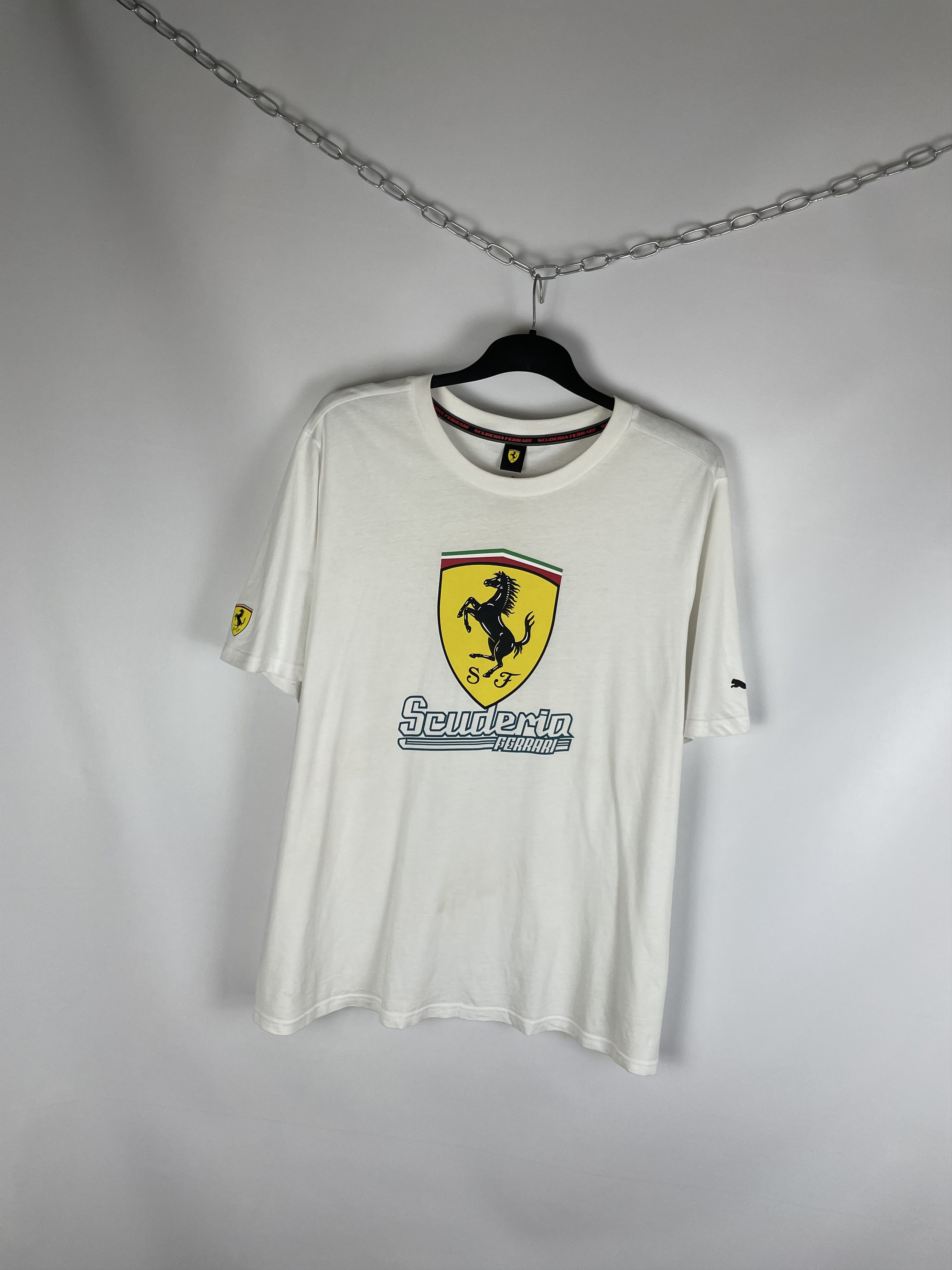 Ferrari Vintage Puma Ferrari tee shirt racing Size US XXL / EU 58 / 5 - 2 Thumbnail