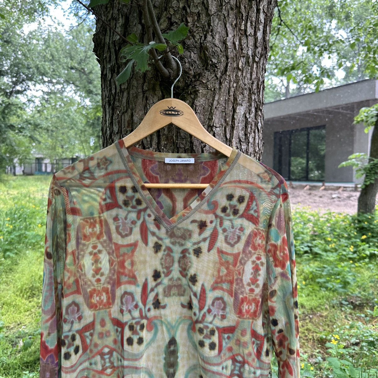 Designer × Other Vintage Joseph Janard Longsleeve Size L / US 10 / IT 46 - 4 Thumbnail