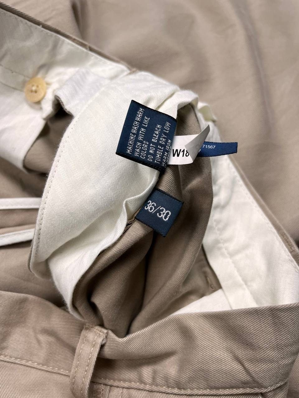 Polo Ralph Lauren × Vintage Vintage Polo Ralph Lauren Baggy Chino Pants Y2K 36x30 Size US 36 / EU 52 - 6 Thumbnail